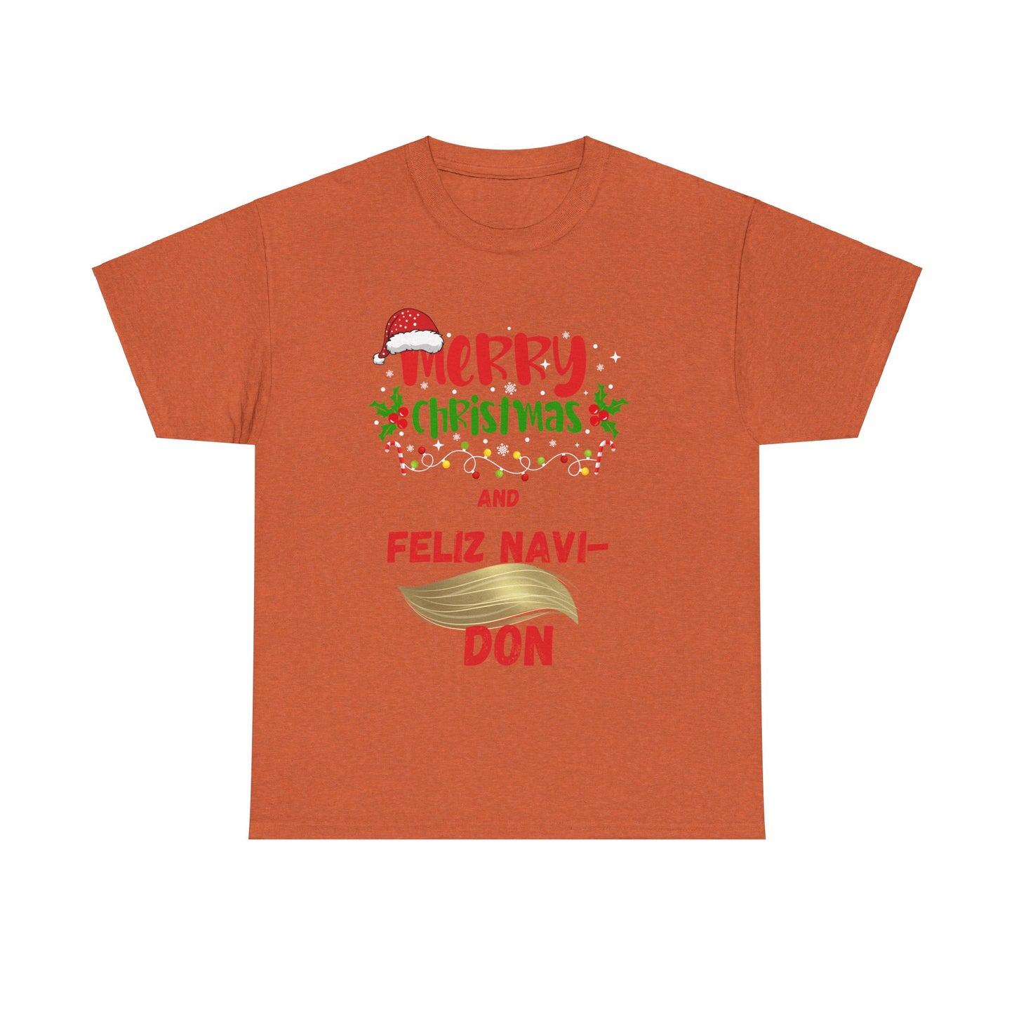 Merry Christmas - Feliz Navi Don Unisex Heavy Cotton Tee - Ormond Beach Boutique