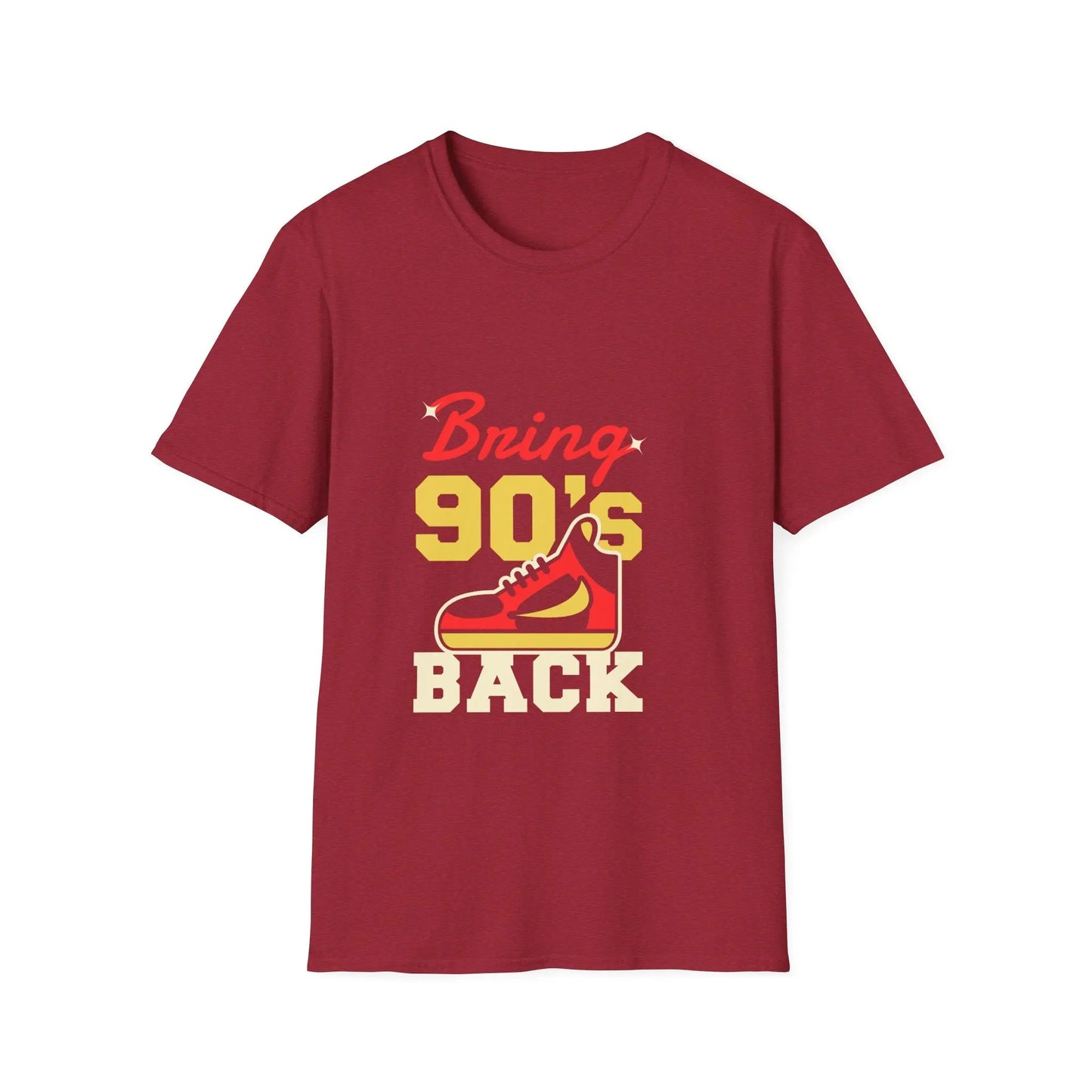 90's Nostalgia Graphic Unisex T-Shirt - Bring 90's Back! - Image #41