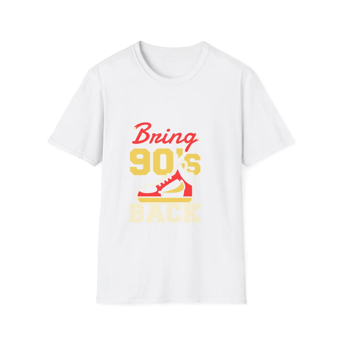 90's Nostalgia Graphic Unisex T-Shirt - Bring 90's Back! - Image #2