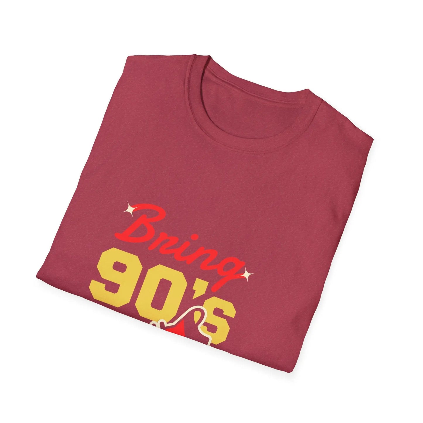 90's Nostalgia Graphic Unisex T-Shirt - Bring 90's Back! - Image #147