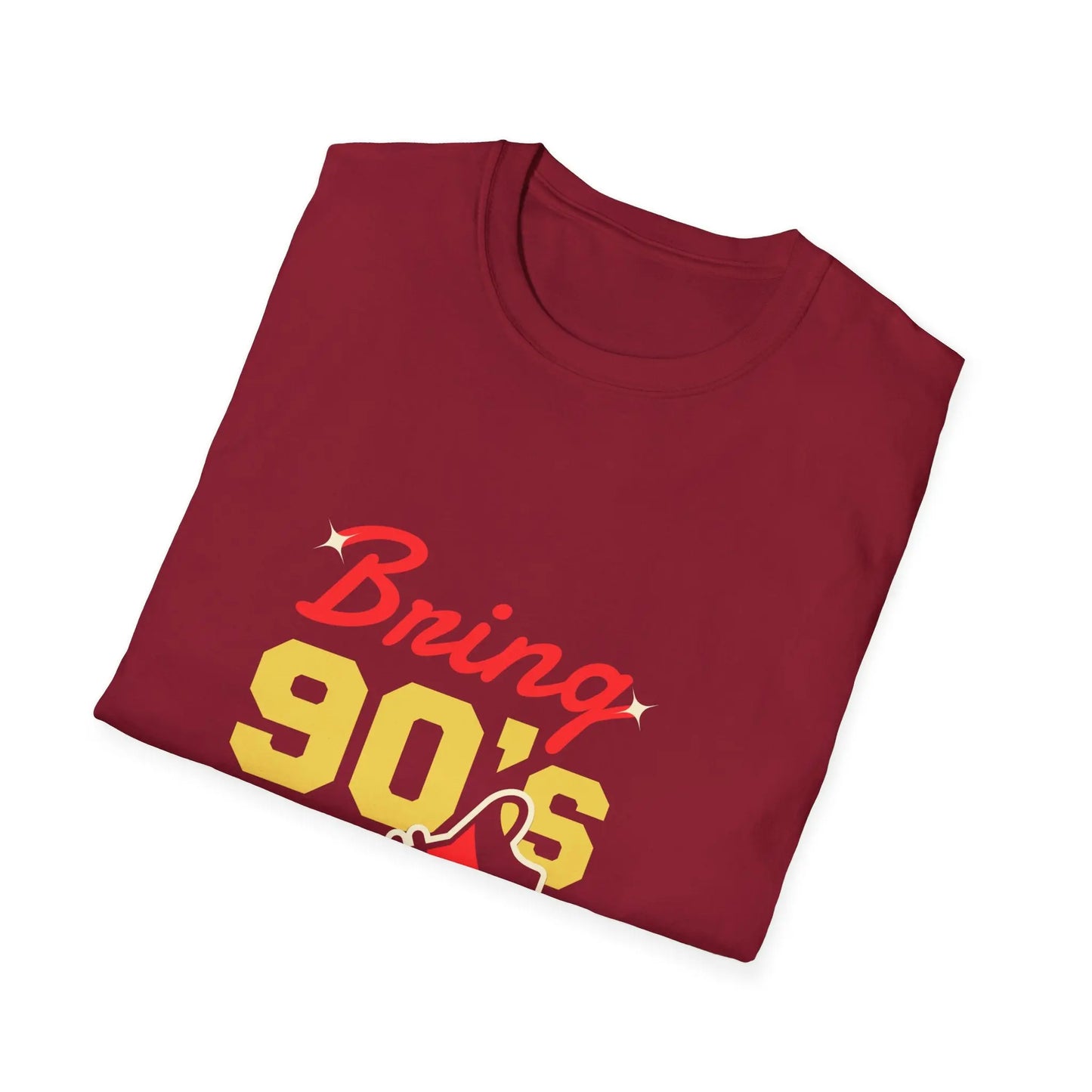 90's Nostalgia Graphic Unisex T-Shirt - Bring 90's Back! - Image #150