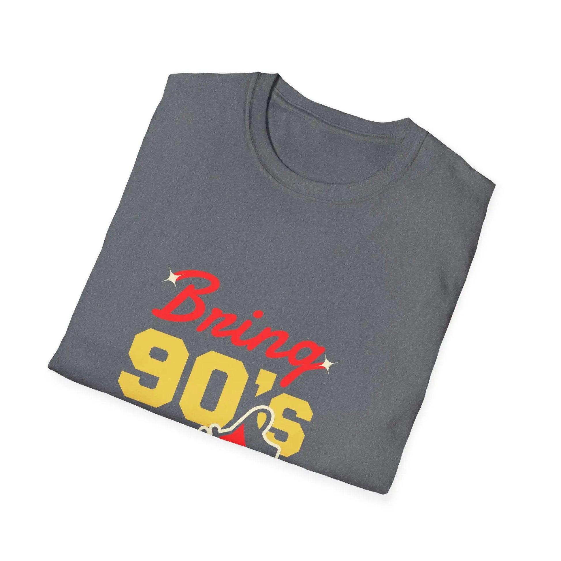 90's Nostalgia Graphic Unisex T-Shirt - Bring 90's Back! - Image #84