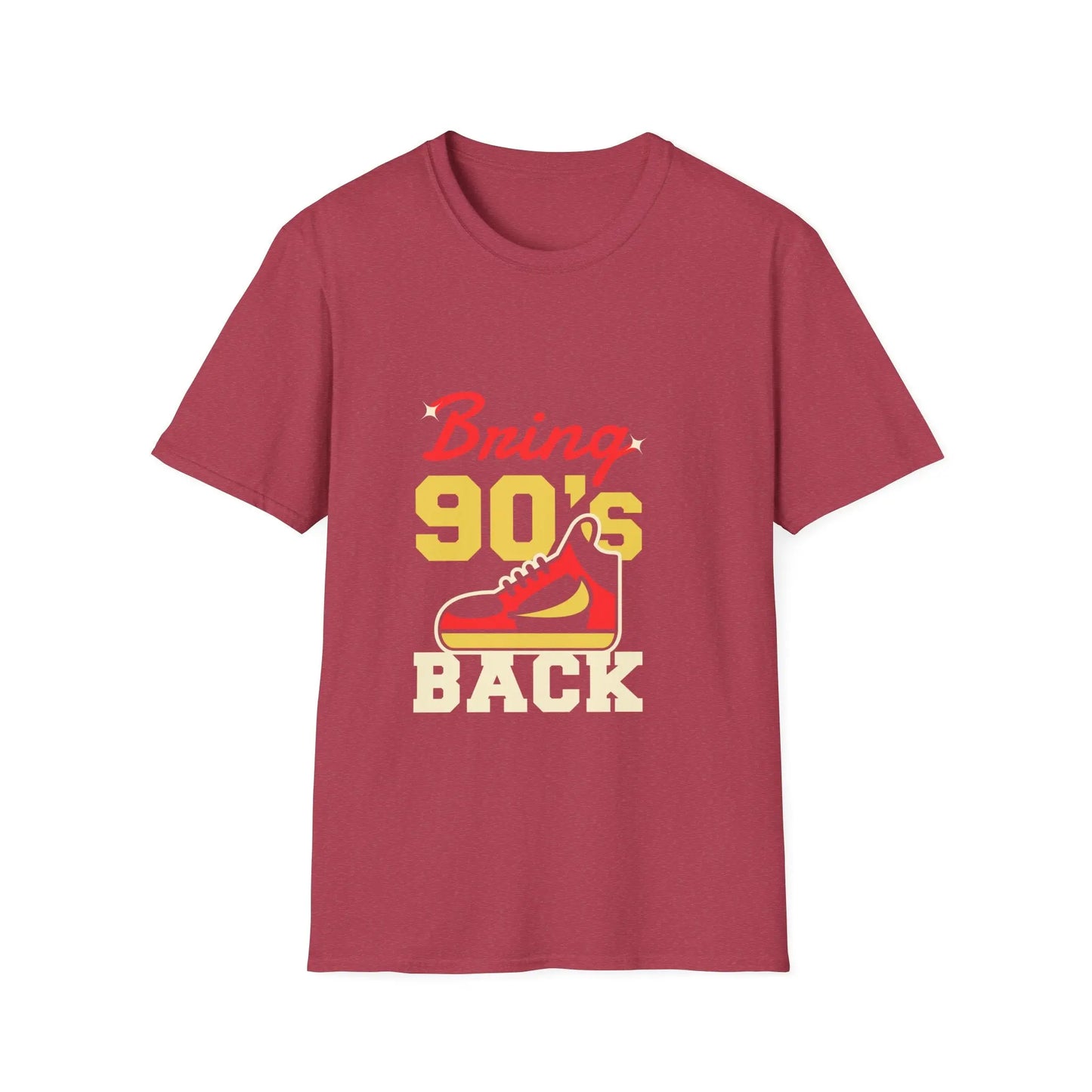 90's Nostalgia Graphic Unisex T-Shirt - Bring 90's Back! - Image #42