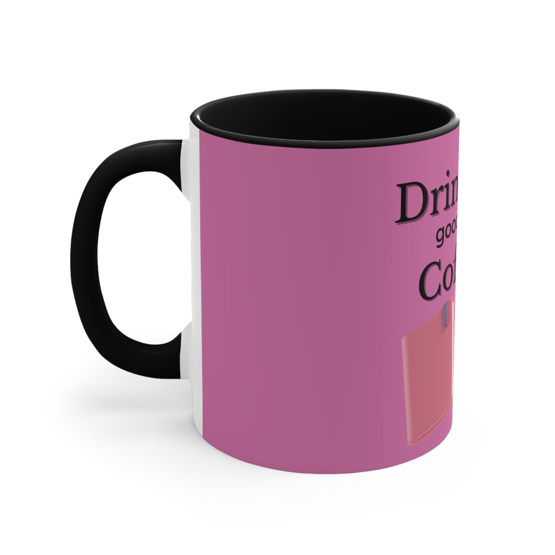 COFFEE & BOOKS Colorful Accent Mugs, 11oz - Ormond Beach Boutique