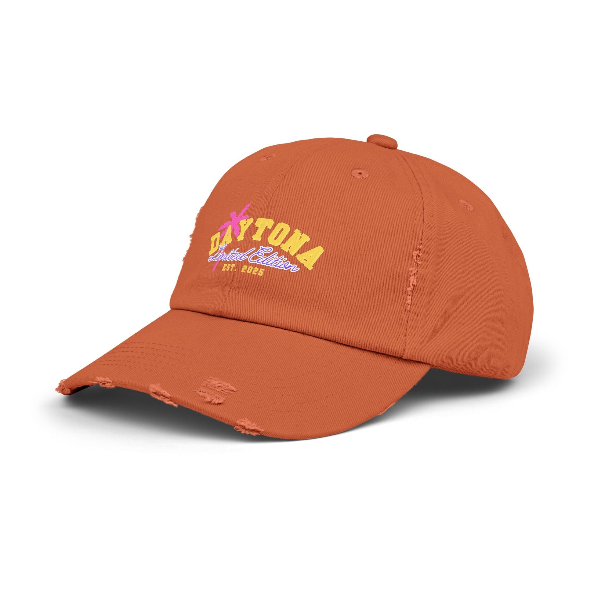 Daytona Limited Edition Distressed Cap for Beach Lovers - Ormond Beach Boutique