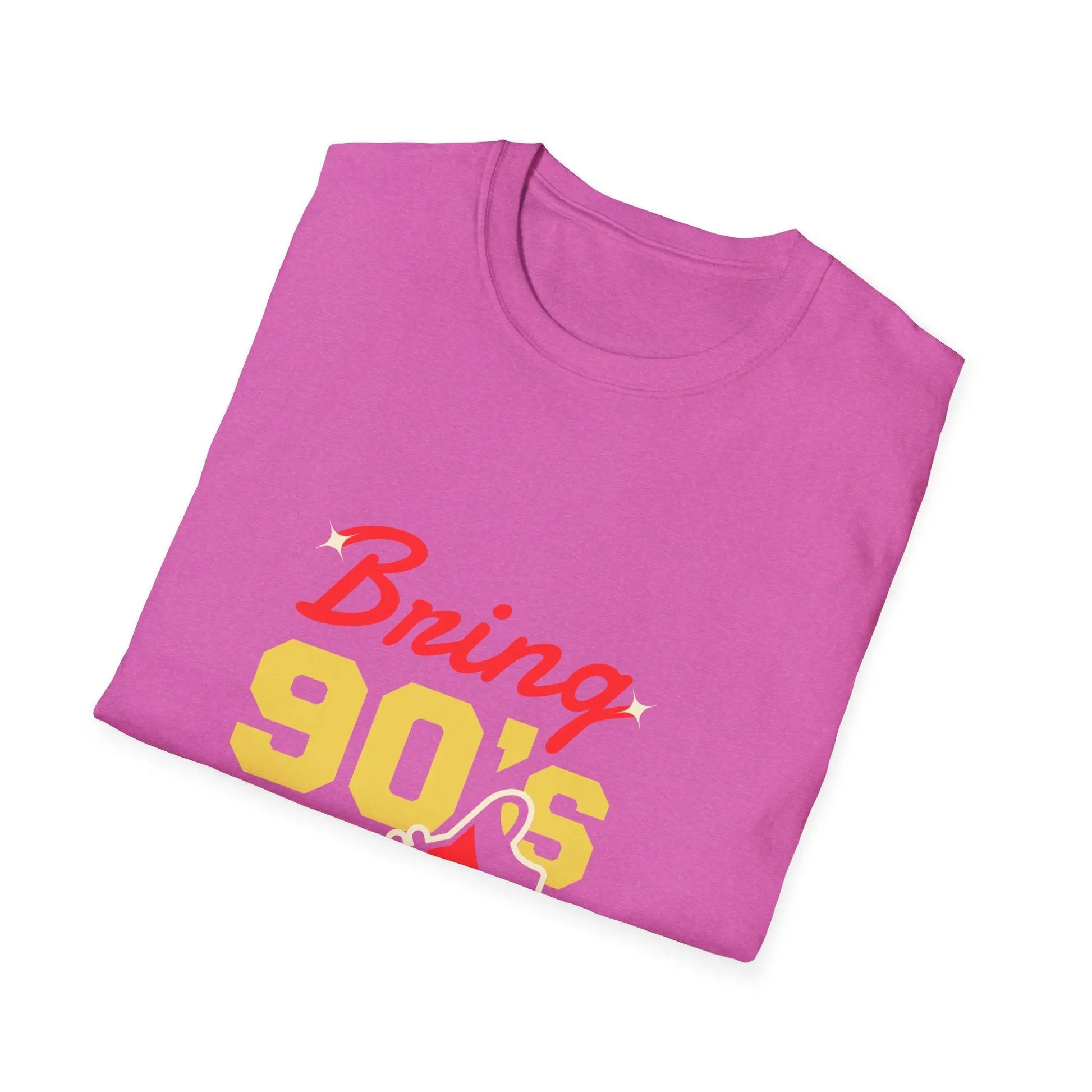 90's Nostalgia Graphic Unisex T-Shirt - Bring 90's Back! - Image #129