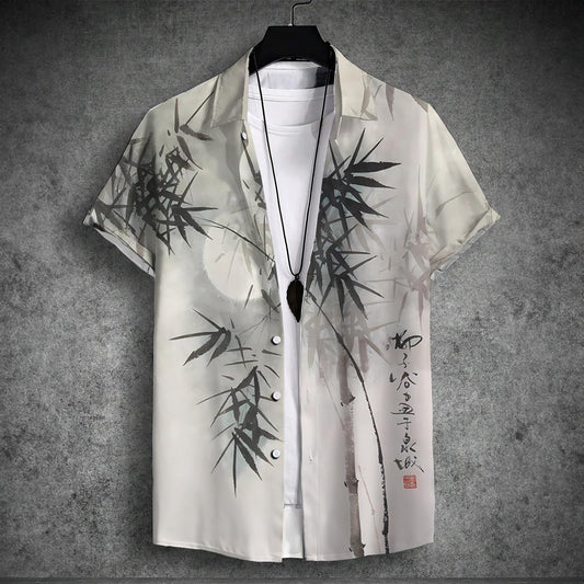 Design Trend 3D Digital Printing Men's Shirt - Ormond Beach Boutique