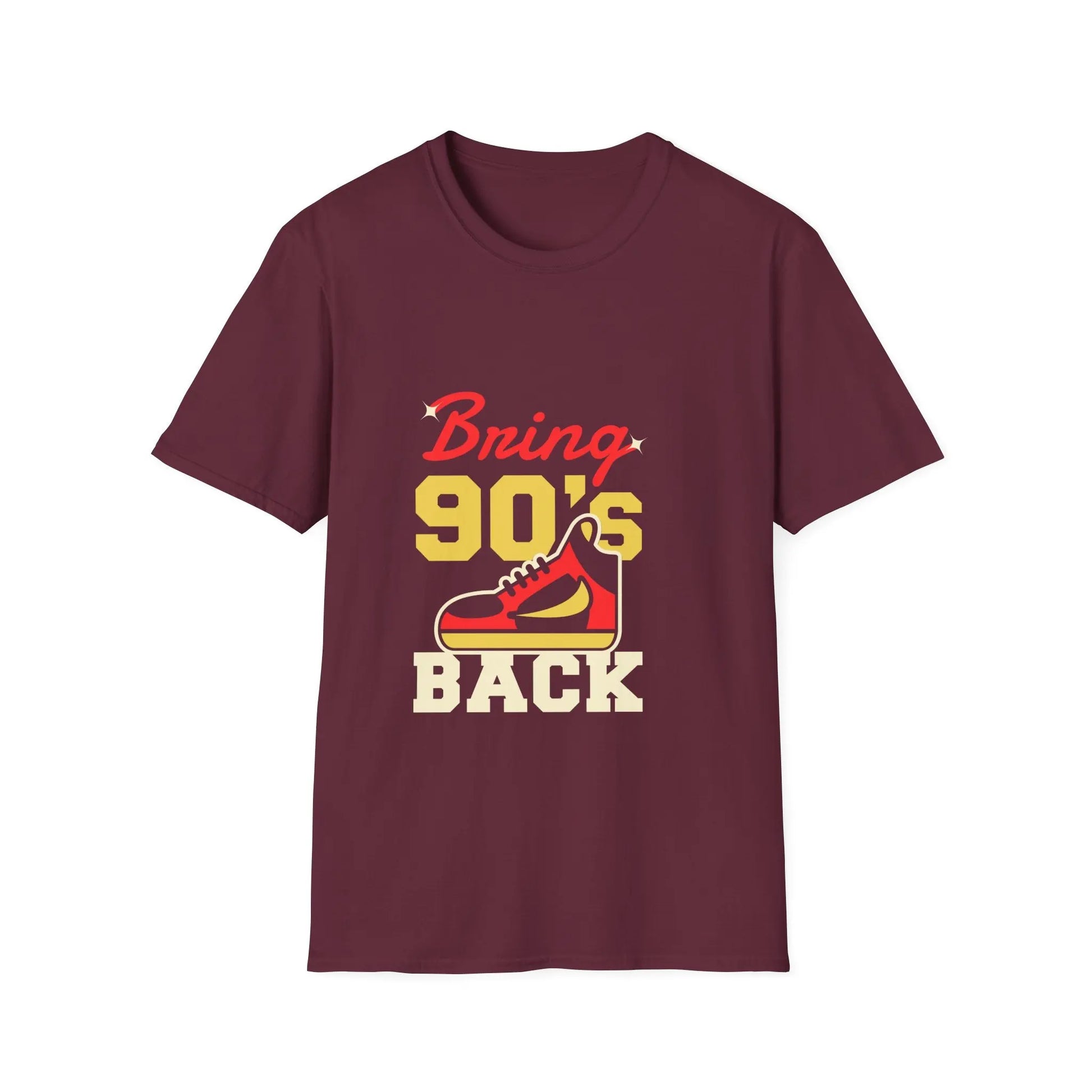 90's Nostalgia Graphic Unisex T-Shirt - Bring 90's Back! - Image #9