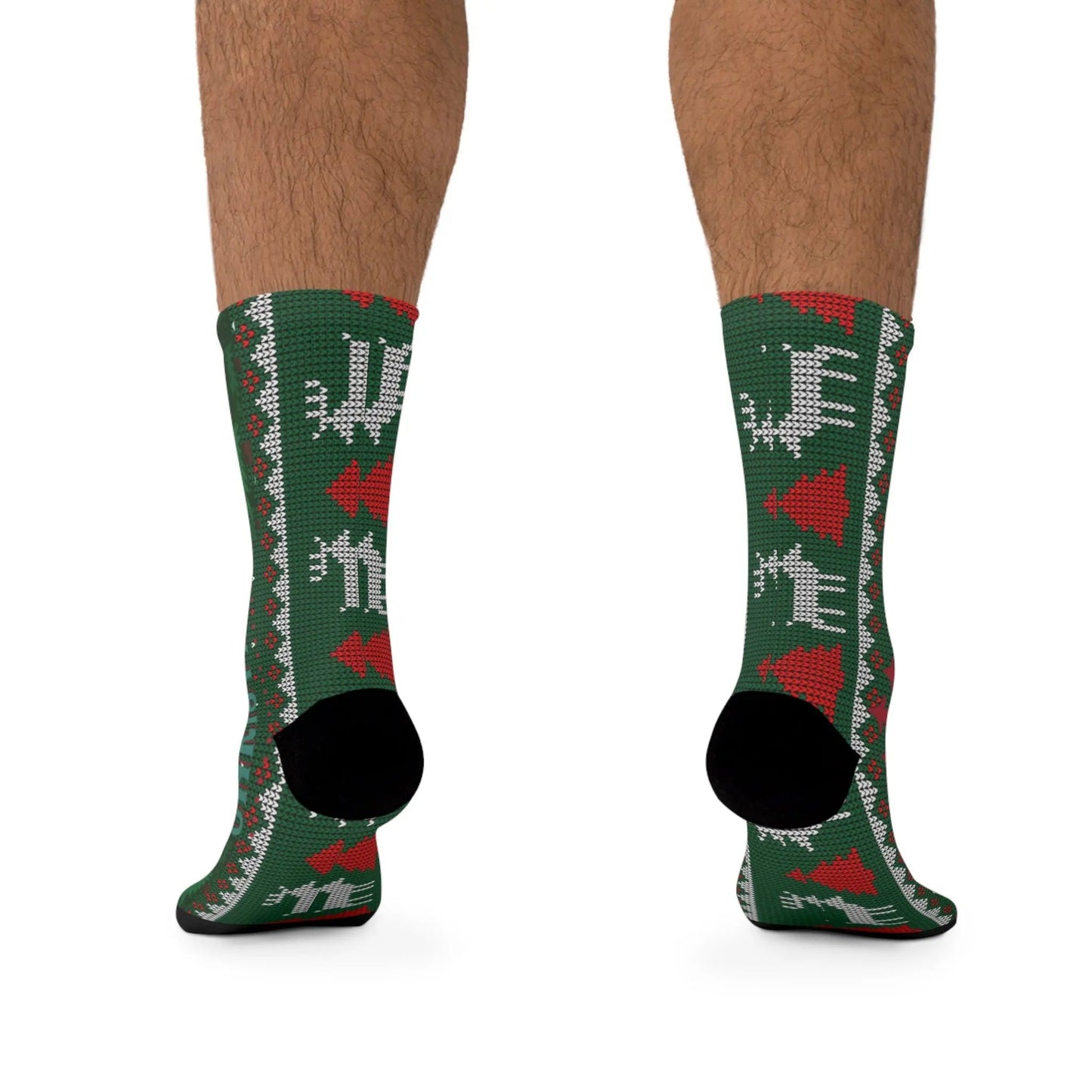 Festive Christmas Recycled Poly Socks for Holiday Cheer - Ormond Beach Boutique