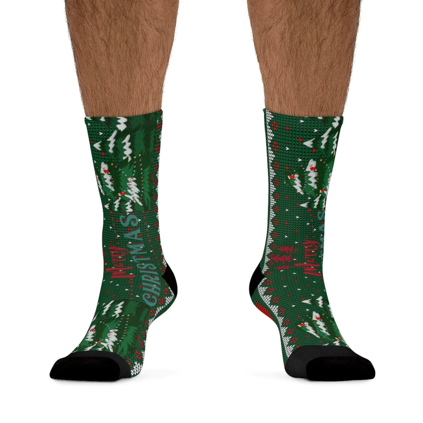 Festive Christmas Recycled Poly Socks for Holiday Cheer - Ormond Beach Boutique