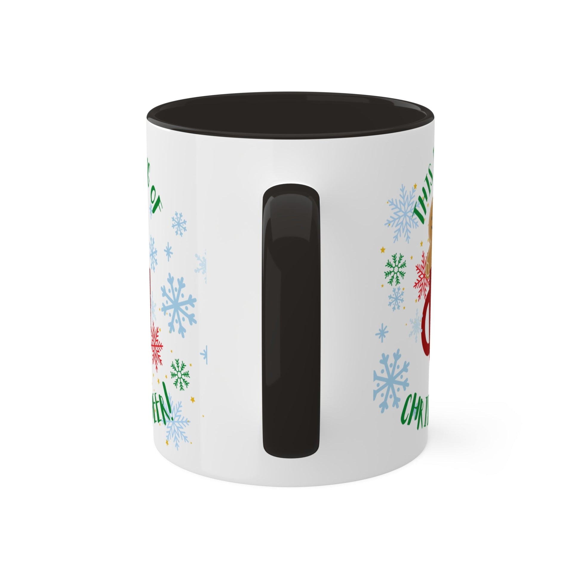 Festive Holiday Mug - 11oz Colorful Christmas Coffee Cup with Cheerful Design - Ormond Beach Boutique