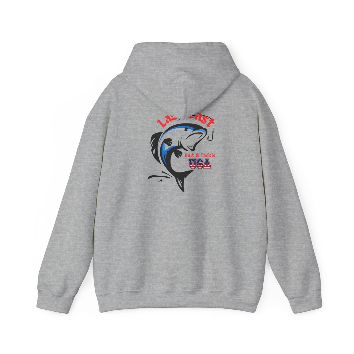 Fishing Hoodie - Last Chance Bait and Tackle USA Design - Ormond Beach Boutique