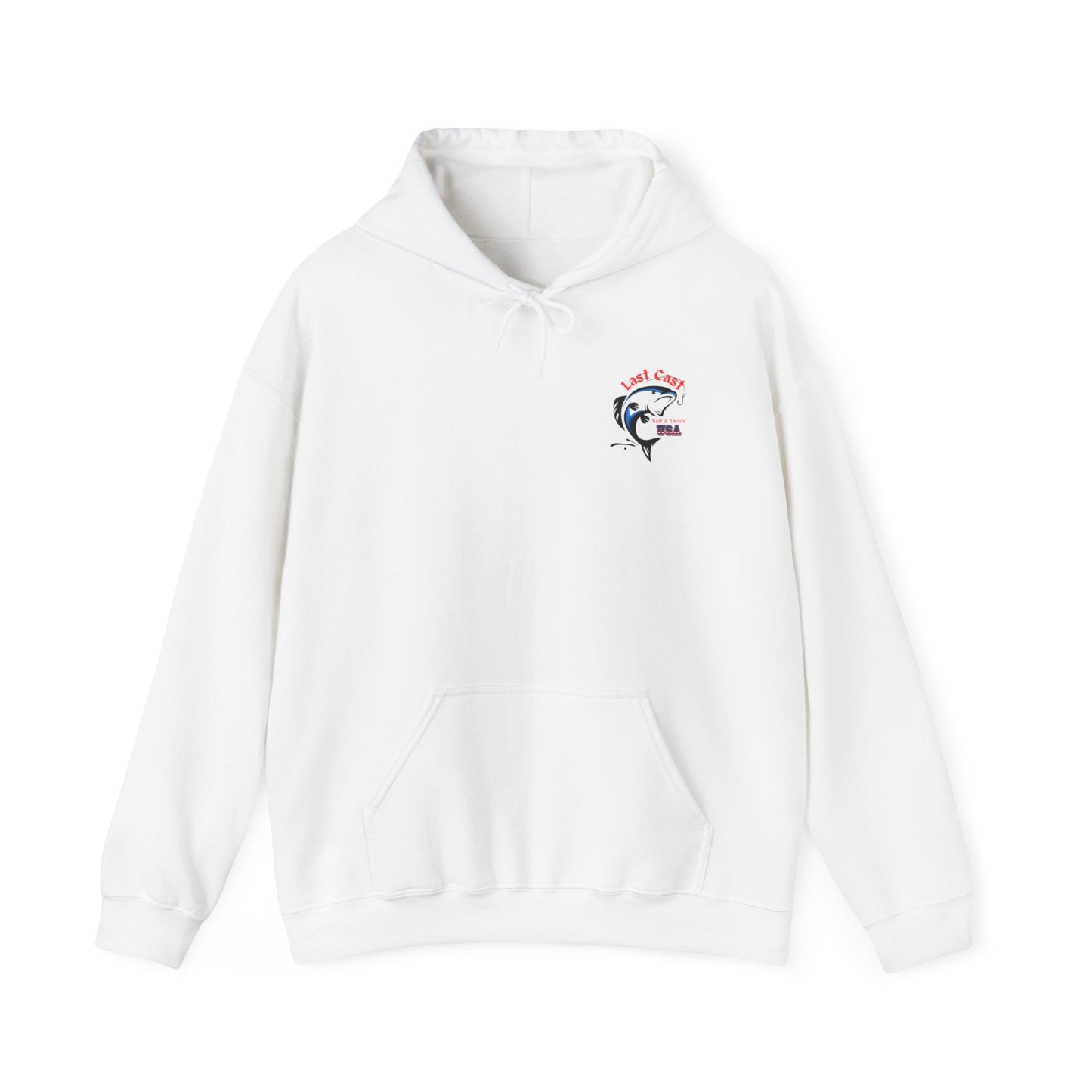 Fishing Hoodie - Last Chance Bait and Tackle USA Design - Ormond Beach Boutique