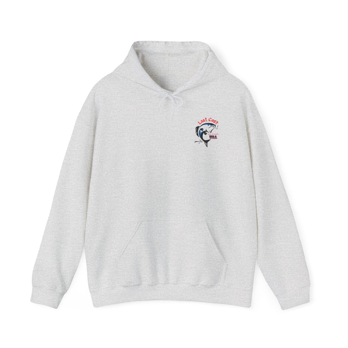 Fishing Hoodie - Last Chance Bait and Tackle USA Design - Ormond Beach Boutique