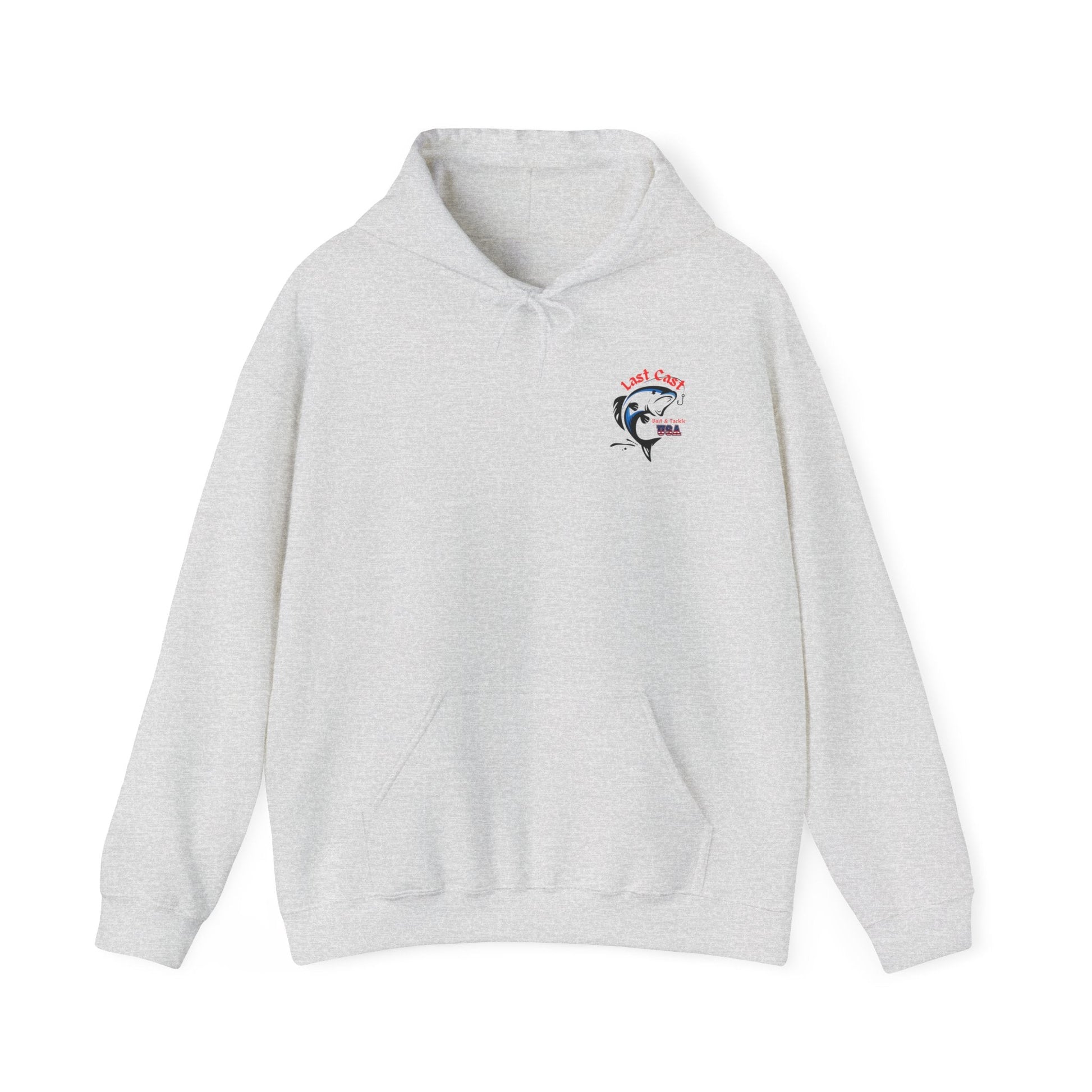 Fishing Hoodie - Last Chance Bait and Tackle USA Design - Ormond Beach Boutique