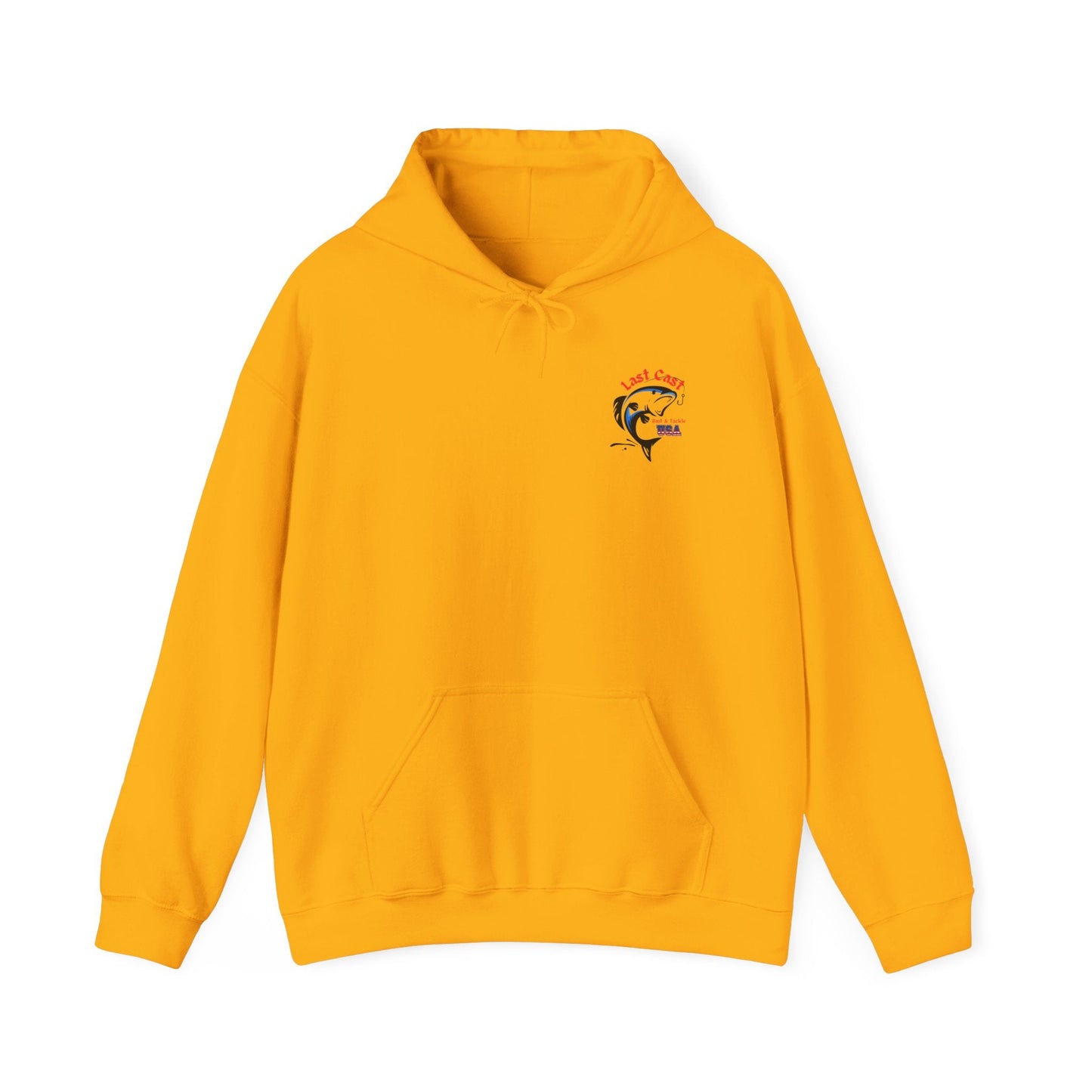 Fishing Hoodie - Last Chance Bait and Tackle USA Design - Ormond Beach Boutique