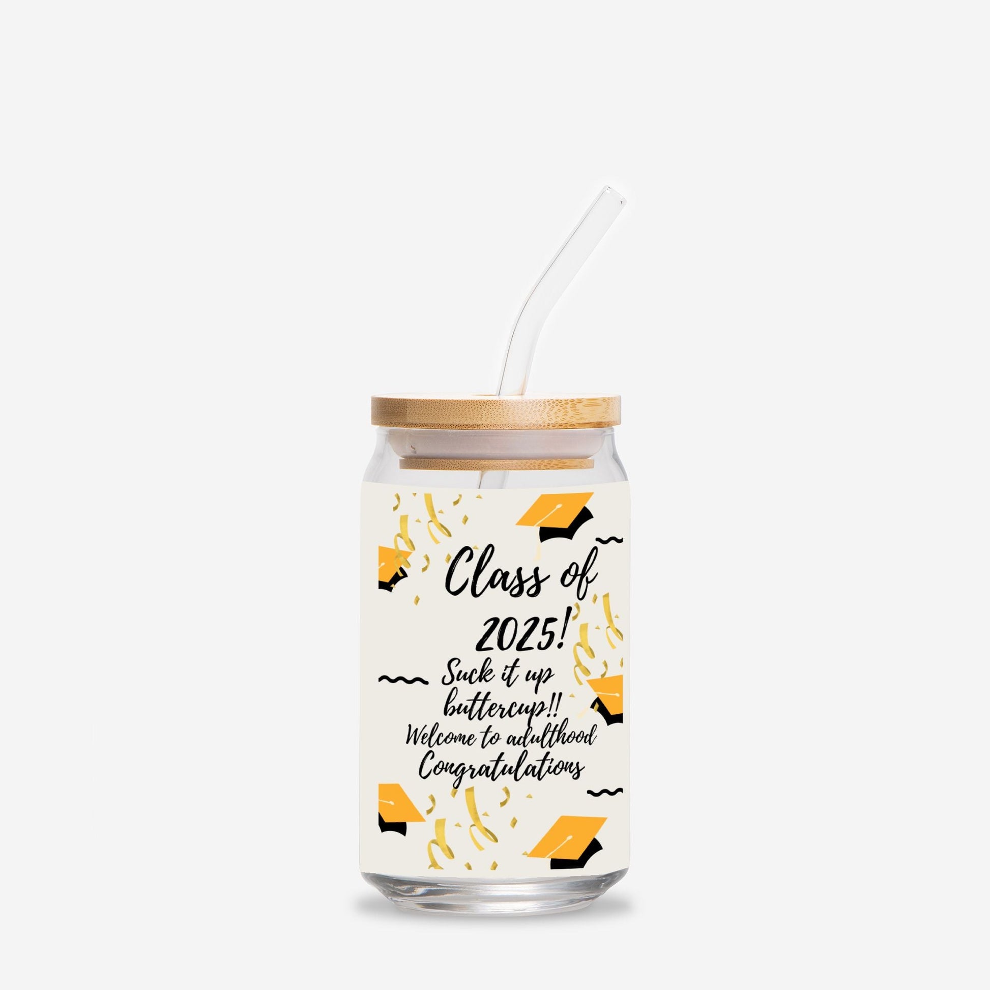 Funny graduation Glass Tumbler - Ormond Beach Boutique