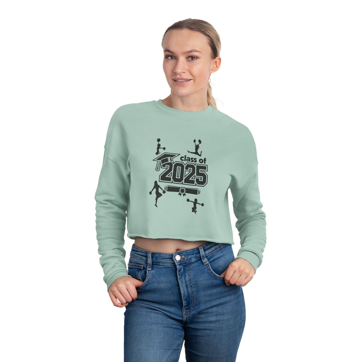 Graduation Class of 2025 Women's Cropped Sweatshirt - Ormond Beach Boutique