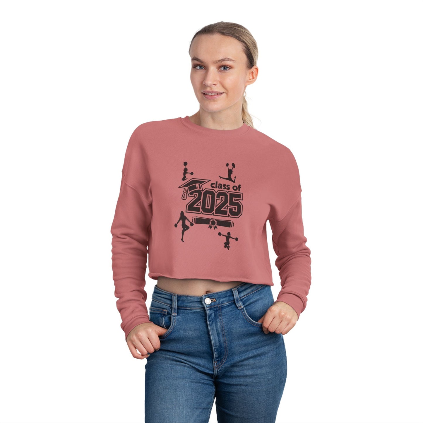 Graduation Class of 2025 Women's Cropped Sweatshirt - Ormond Beach Boutique