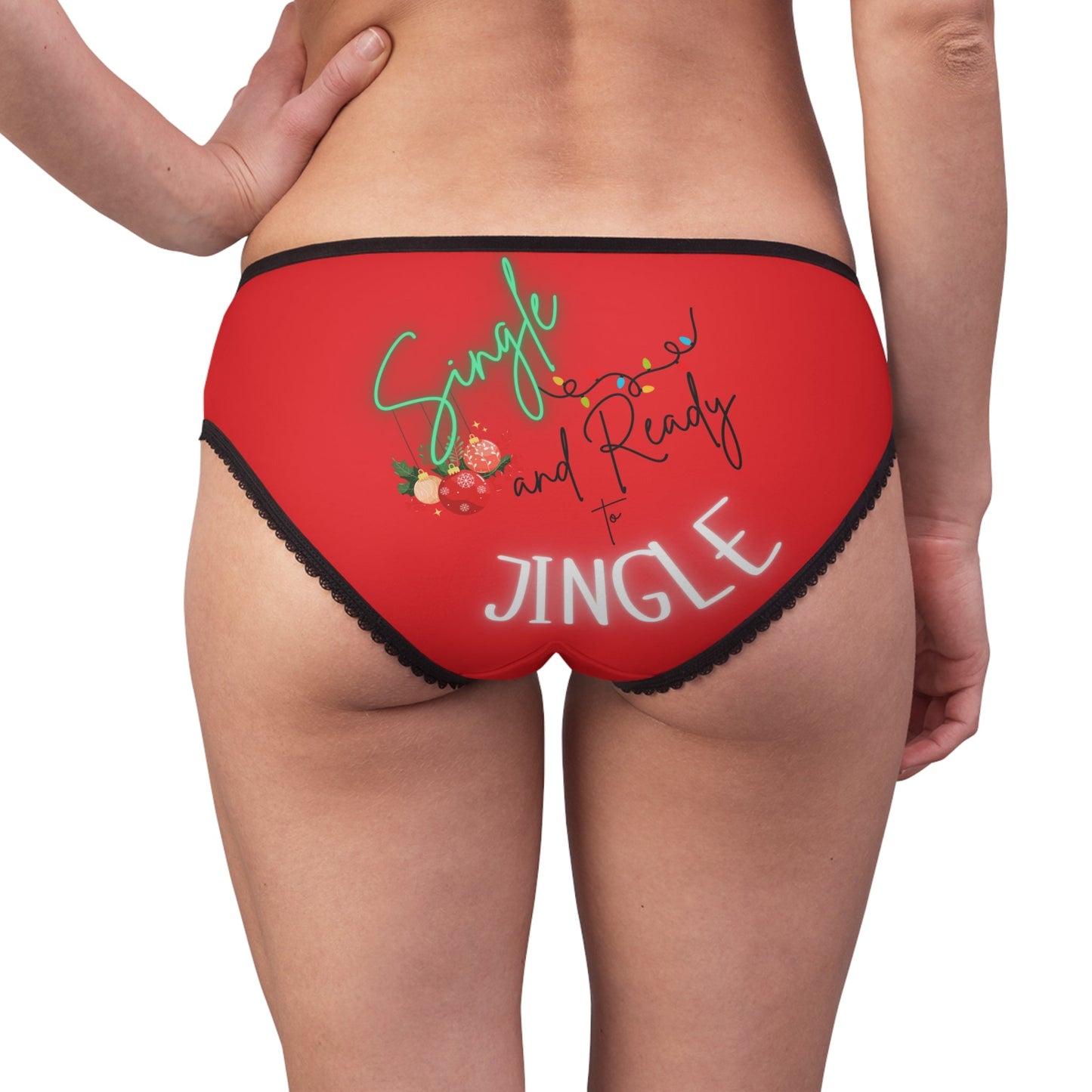 Holiday Women's Briefs - Single and Ready to Jingle - Ormond Beach Boutique