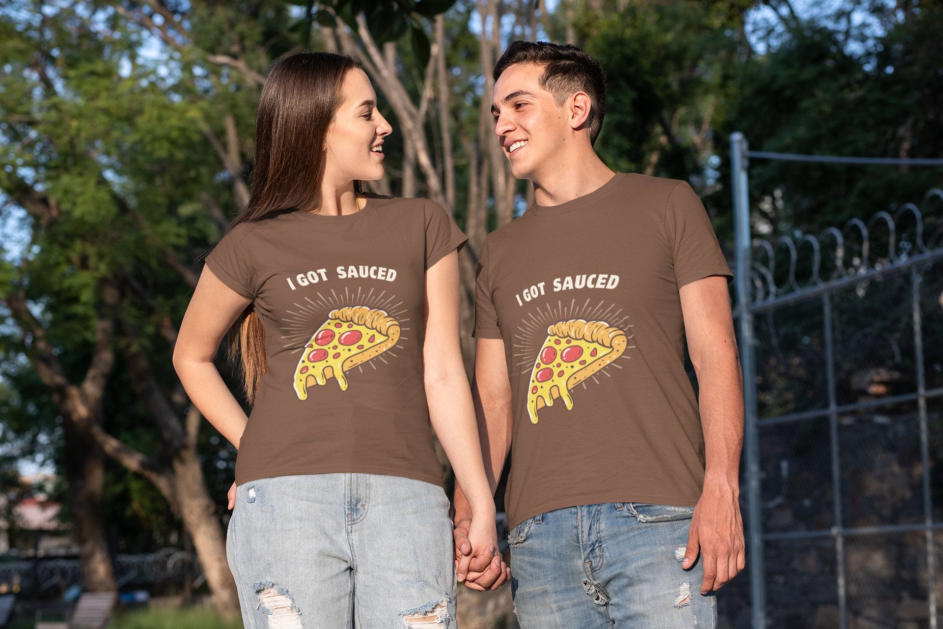 I Got Sauced Unisex Softstyle T-Shirt - Fun Pizza Graphic Tee for Food Lovers - Ormond Beach Boutique