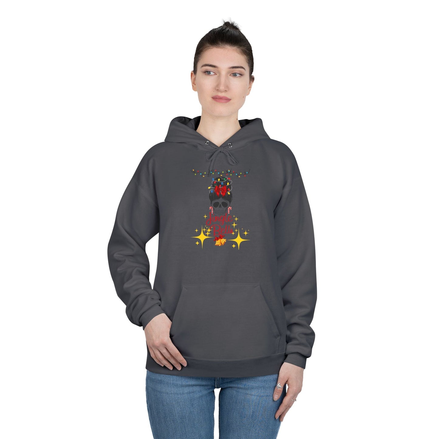 Jingle Bells Holiday Hoodie for Merry Moments - Ormond Beach Boutique