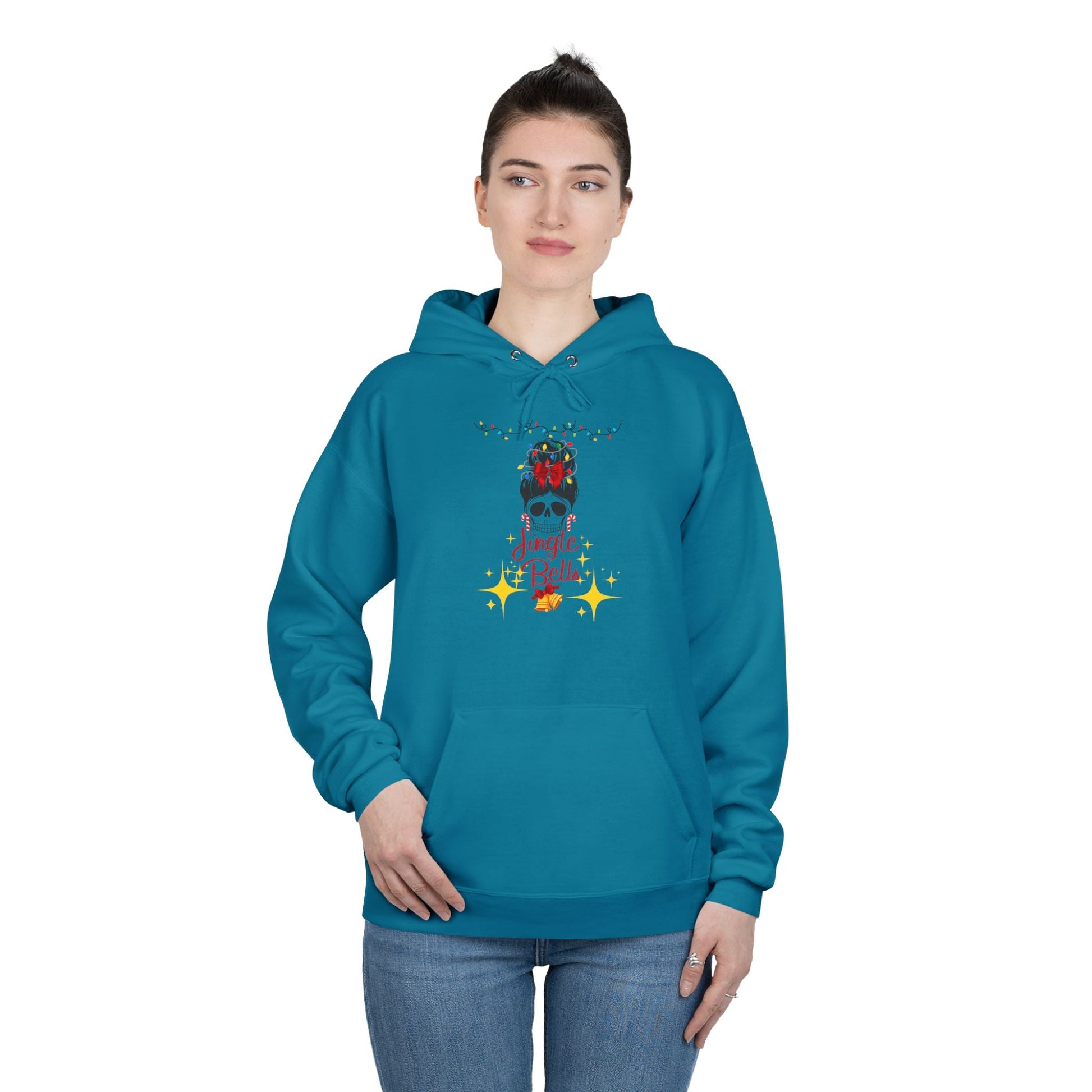 Jingle Bells Holiday Hoodie for Merry Moments - Ormond Beach Boutique