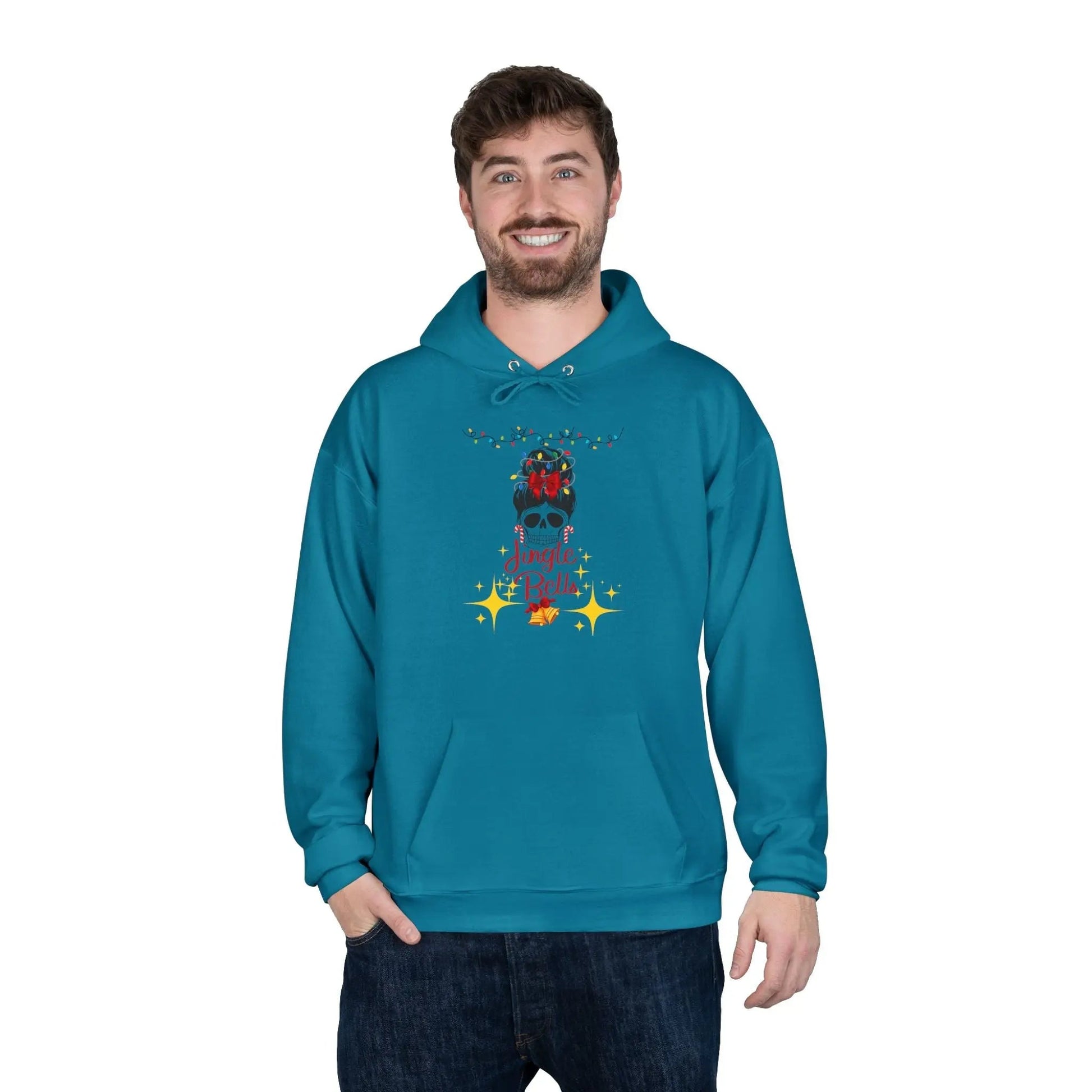 Jingle Bells Holiday Hoodie for Merry Moments - Ormond Beach Boutique