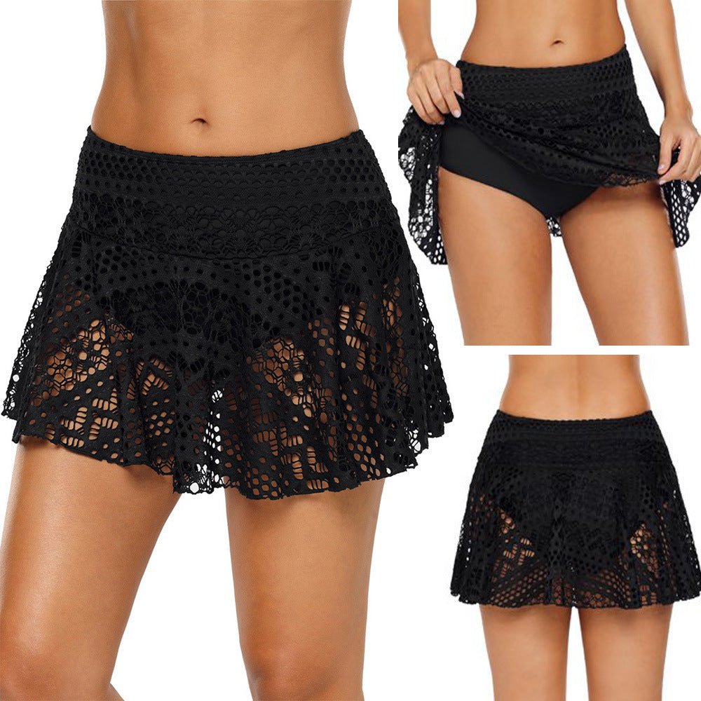 Lace swim trunks - Ormond Beach Boutique