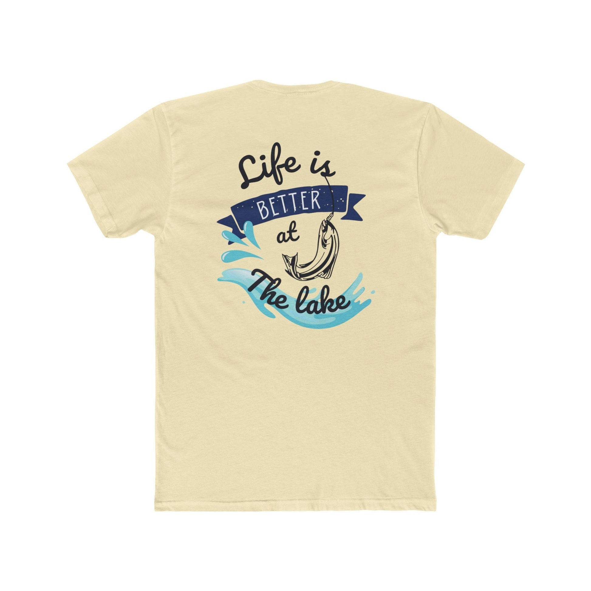 Life is Better at the Lake Unisex Cotton Crew Tee - Ormond Beach Boutique