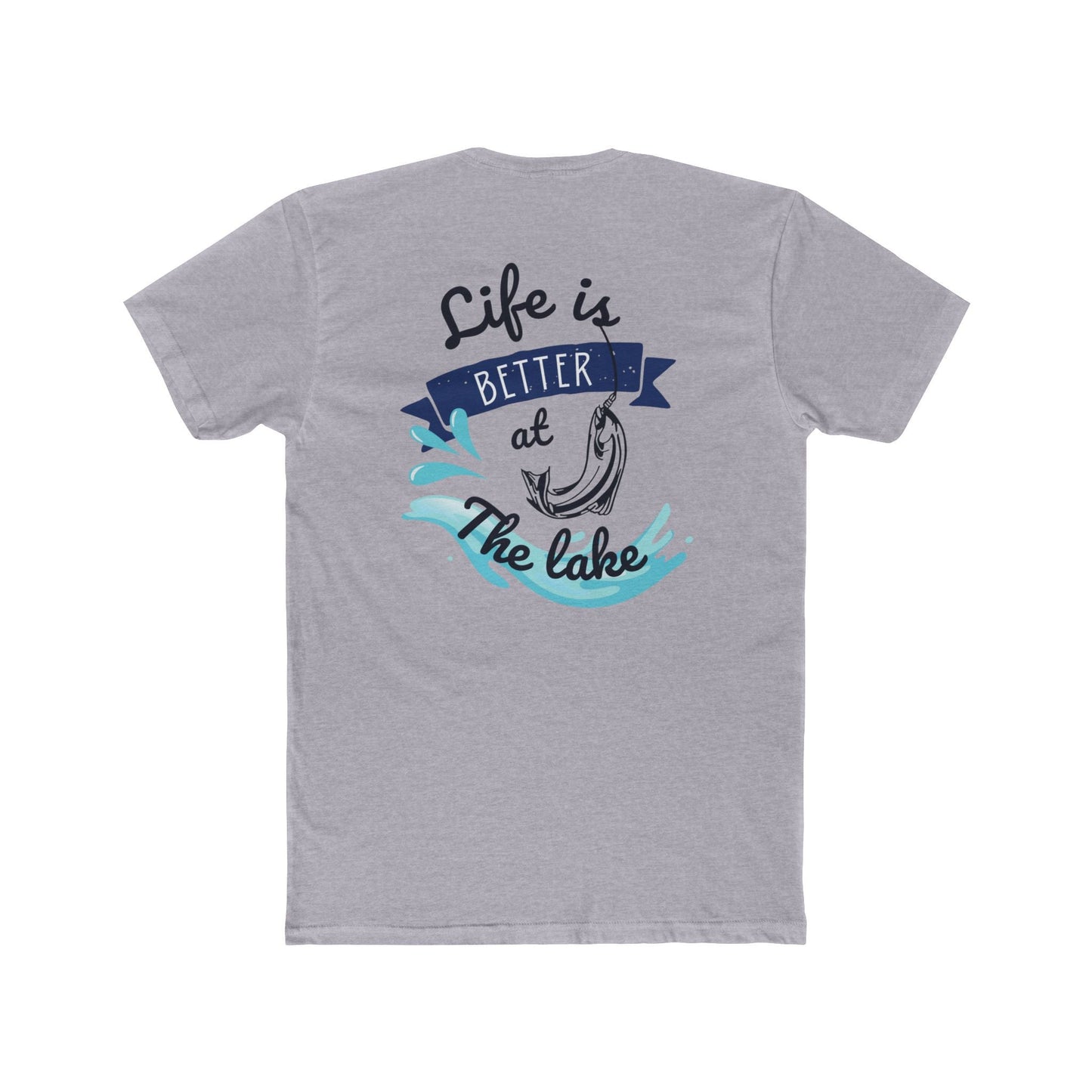 Life is Better at the Lake Unisex Cotton Crew Tee - Ormond Beach Boutique