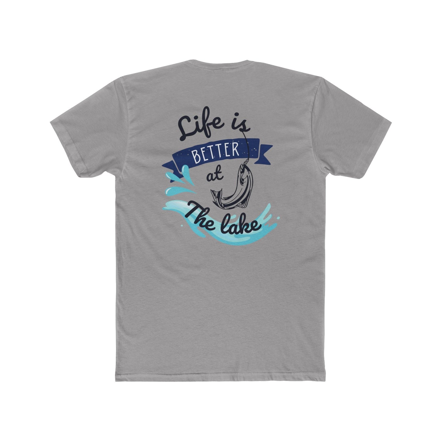 Life is Better at the Lake Unisex Cotton Crew Tee - Ormond Beach Boutique