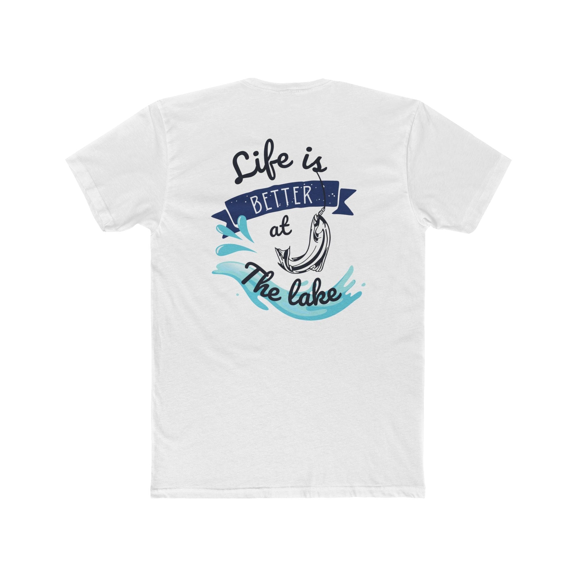 Life is Better at the Lake Unisex Cotton Crew Tee - Ormond Beach Boutique