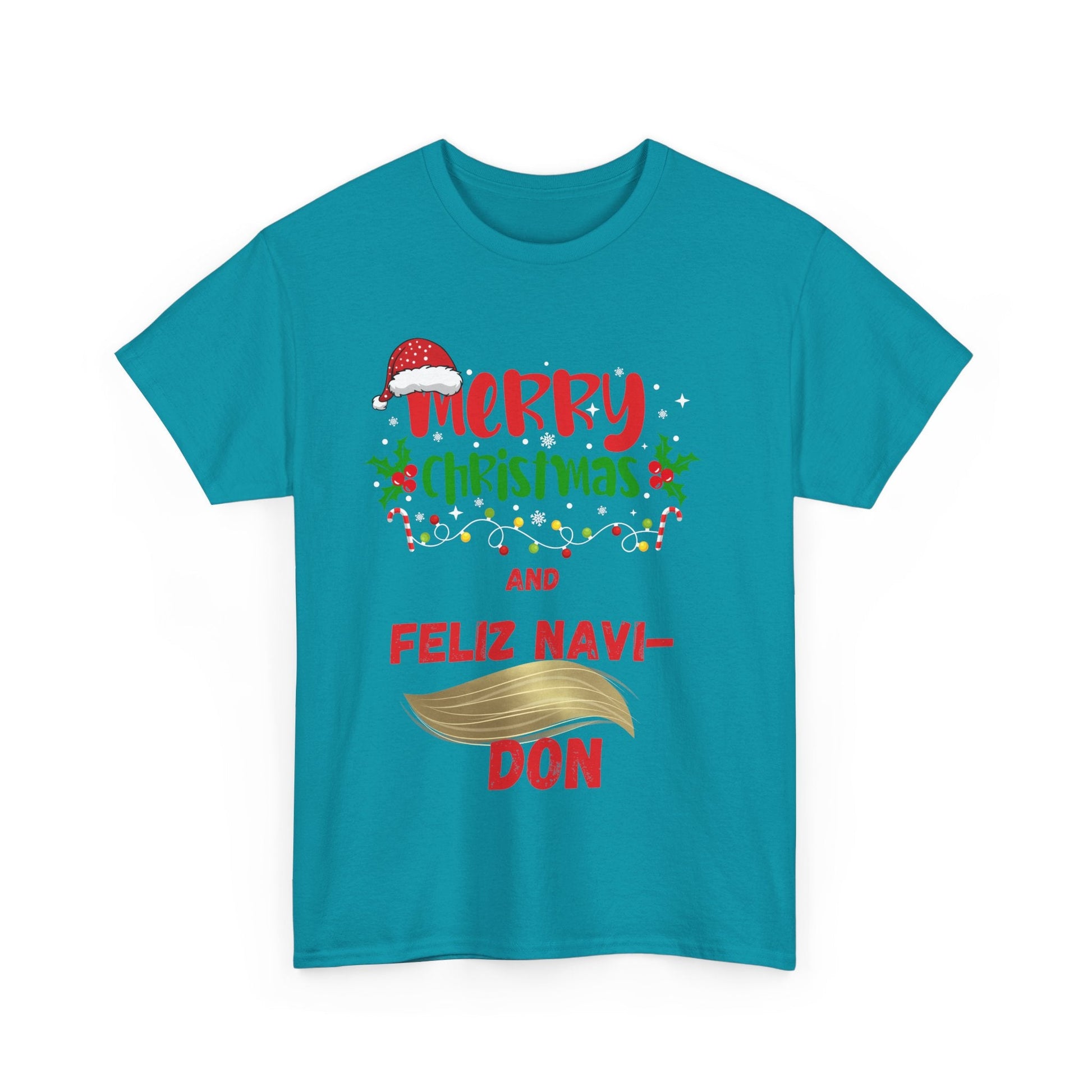 Merry Christmas - Feliz Navi Don Unisex Heavy Cotton Tee - Ormond Beach Boutique