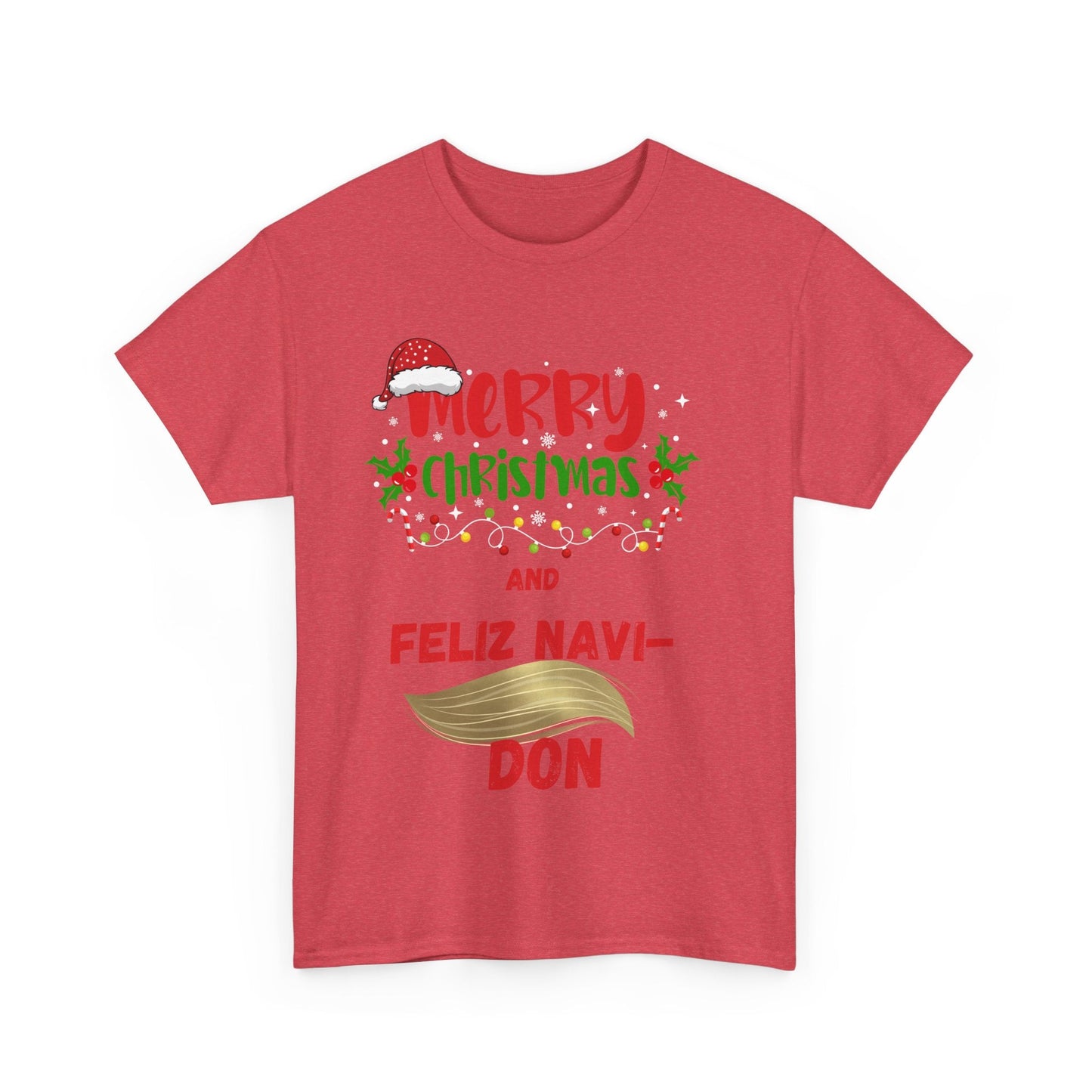 Merry Christmas - Feliz Navi Don Unisex Heavy Cotton Tee - Ormond Beach Boutique