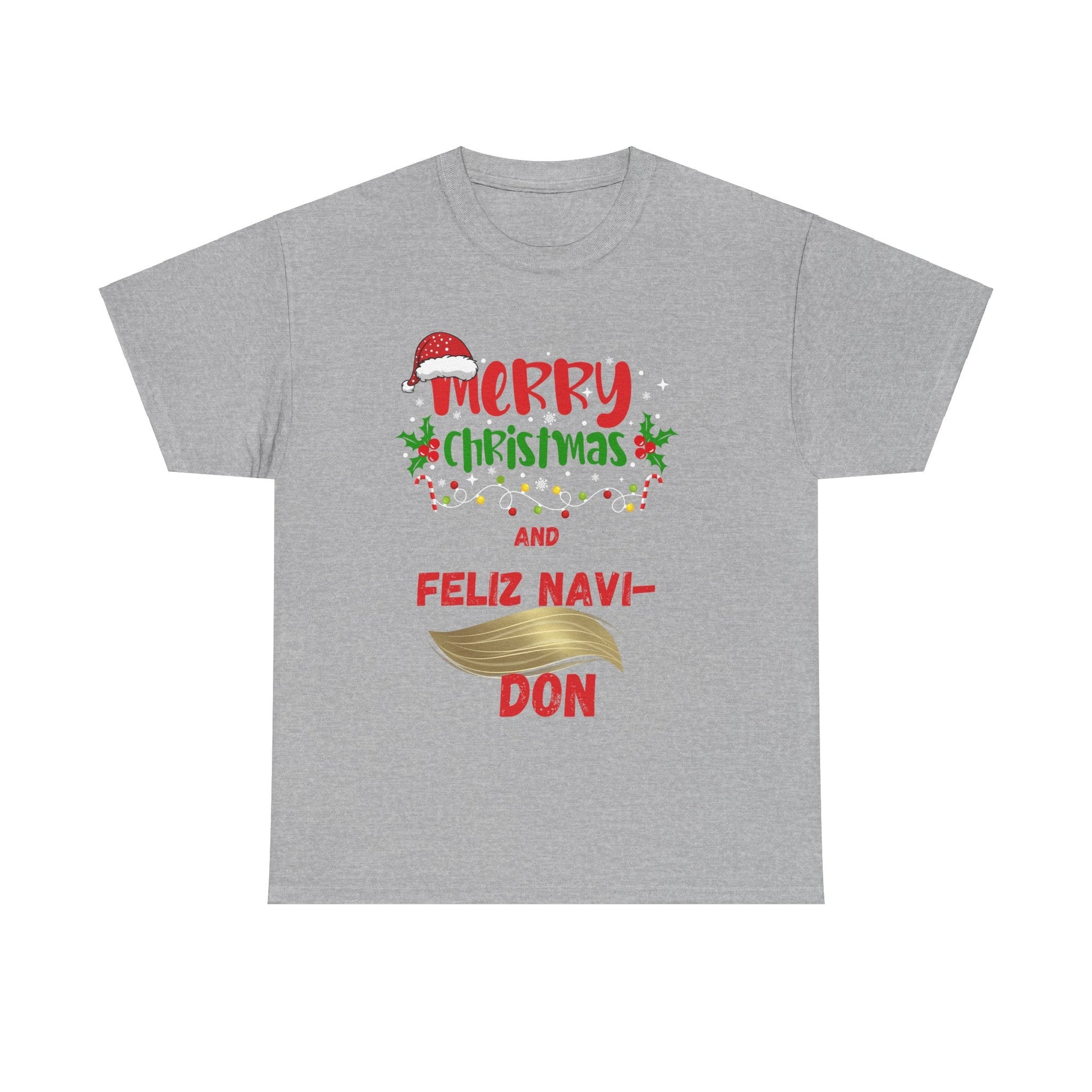 Merry Christmas - Feliz Navi Don Unisex Heavy Cotton Tee - Ormond Beach Boutique