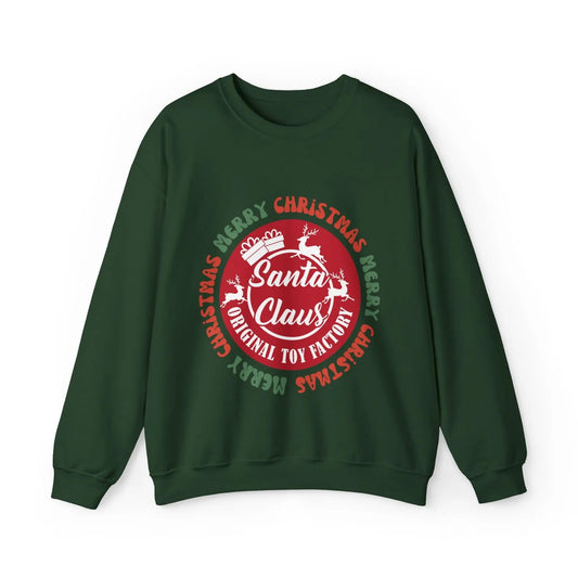 Merry Christmas Santa Claus Sweatshirt - Unisex Heavy Blend - Ormond Beach Boutique