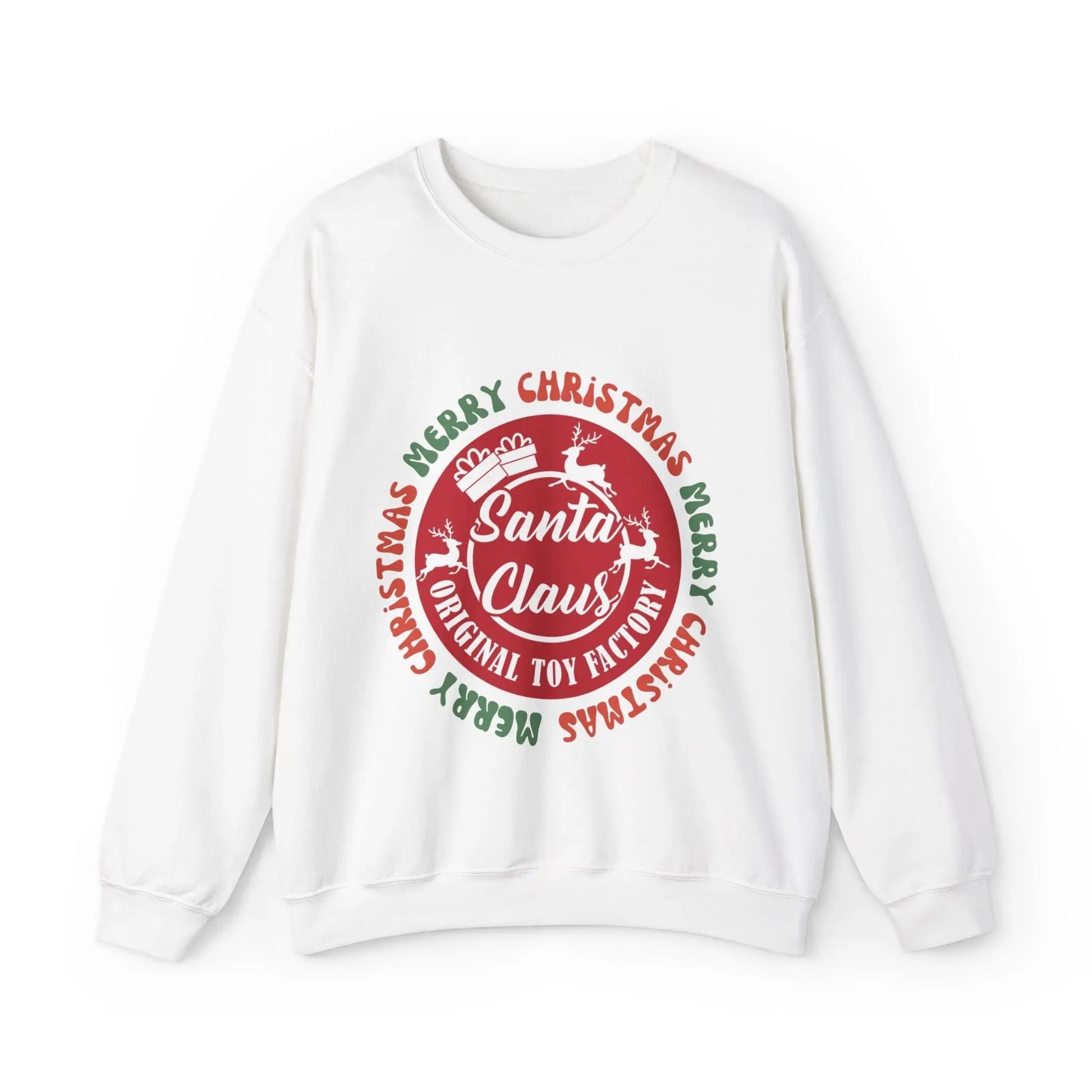 Merry Christmas Santa Claus Sweatshirt - Unisex Heavy Blend - Ormond Beach Boutique