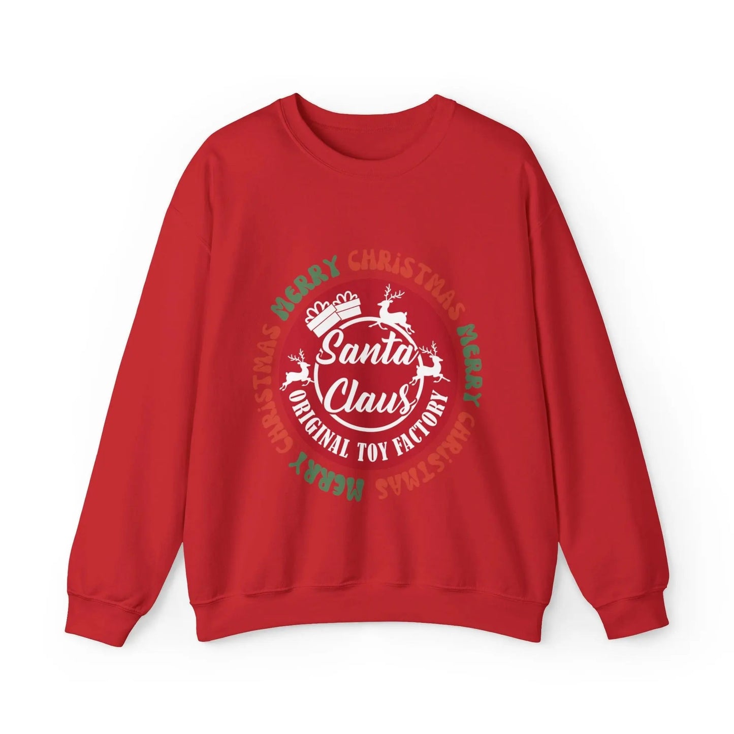 Merry Christmas Santa Claus Sweatshirt - Unisex Heavy Blend - Ormond Beach Boutique