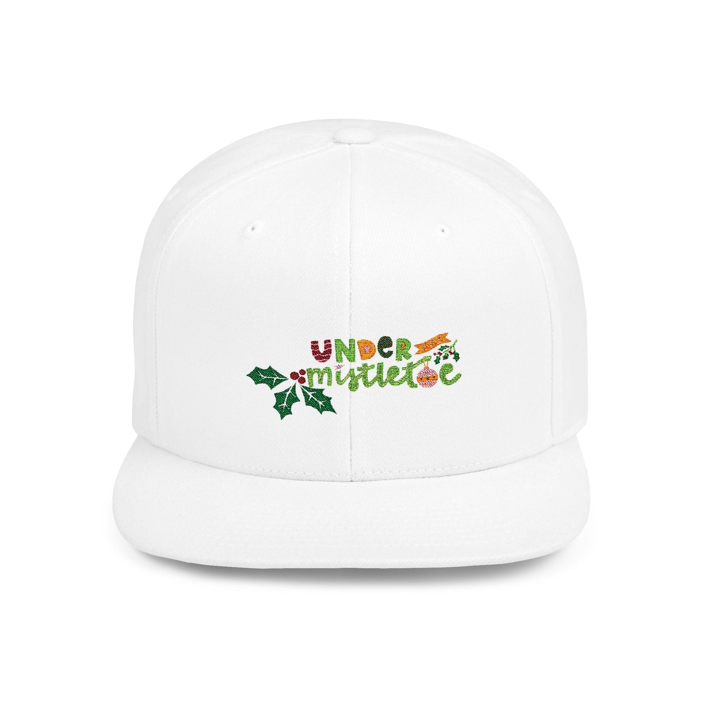 Mistletoe Flat Bill Snapback - Ormond Beach Boutique