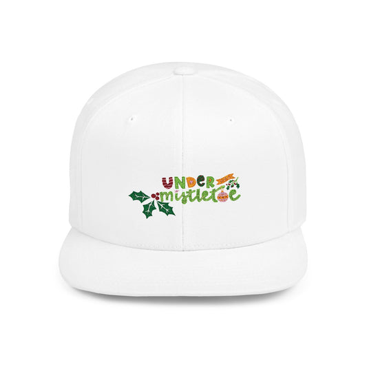 Mistletoe Flat Bill Snapback - Ormond Beach Boutique