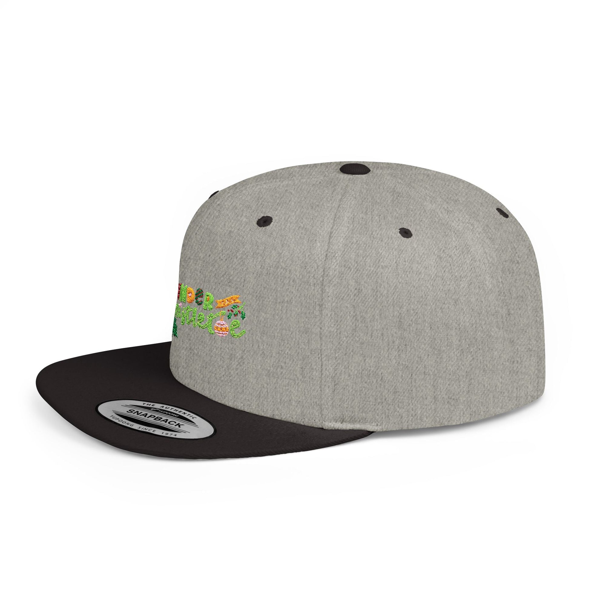 Mistletoe Flat Bill Snapback - Ormond Beach Boutique