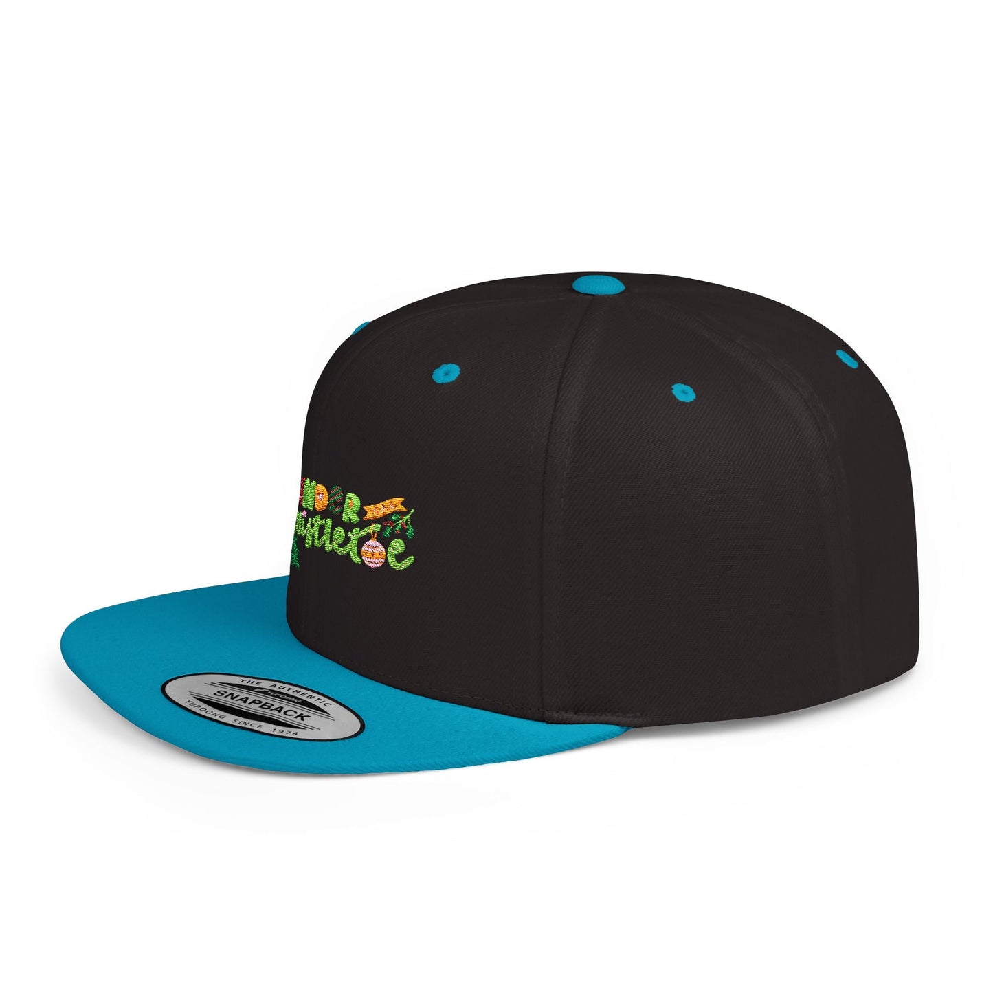 Mistletoe Flat Bill Snapback - Ormond Beach Boutique