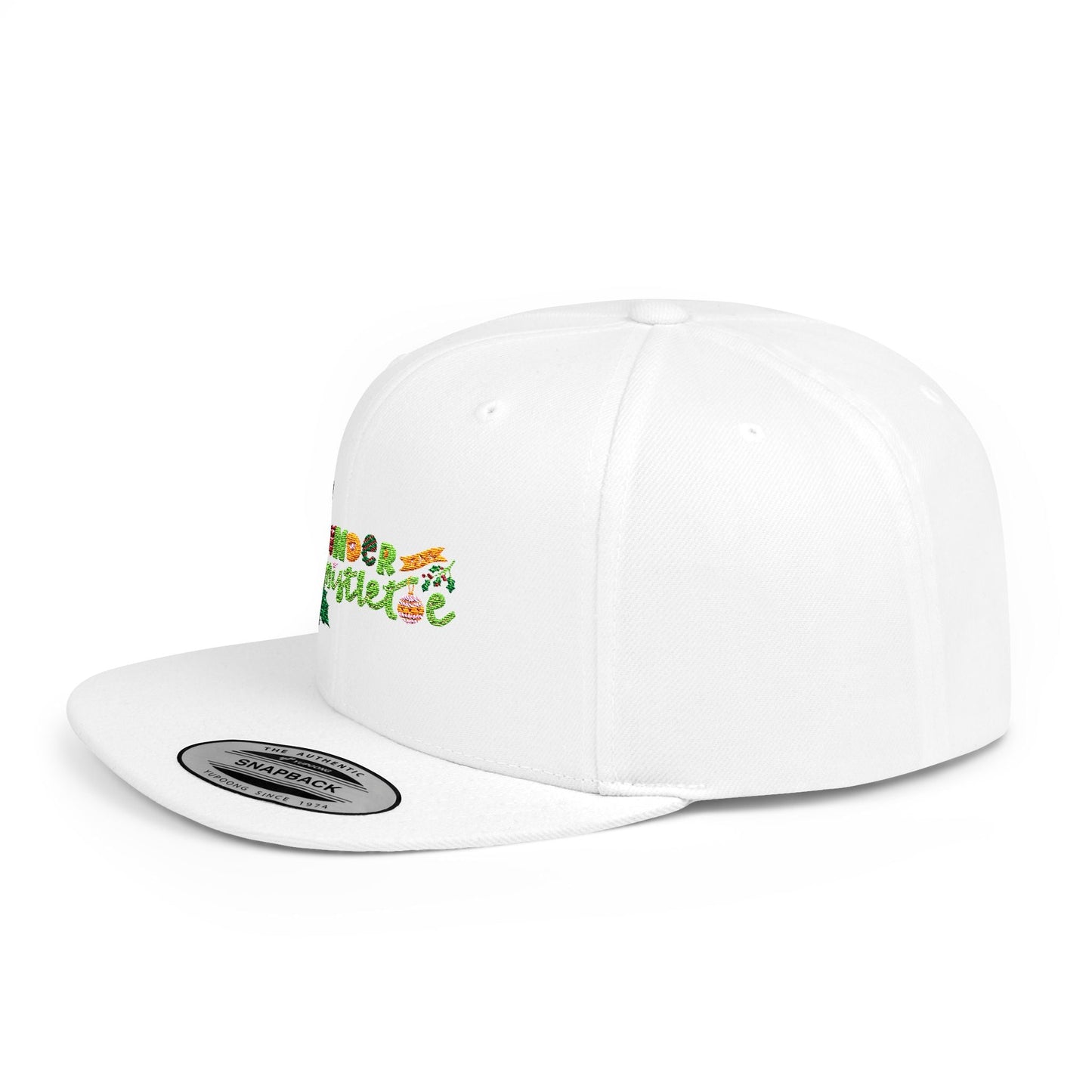 Mistletoe Flat Bill Snapback - Ormond Beach Boutique