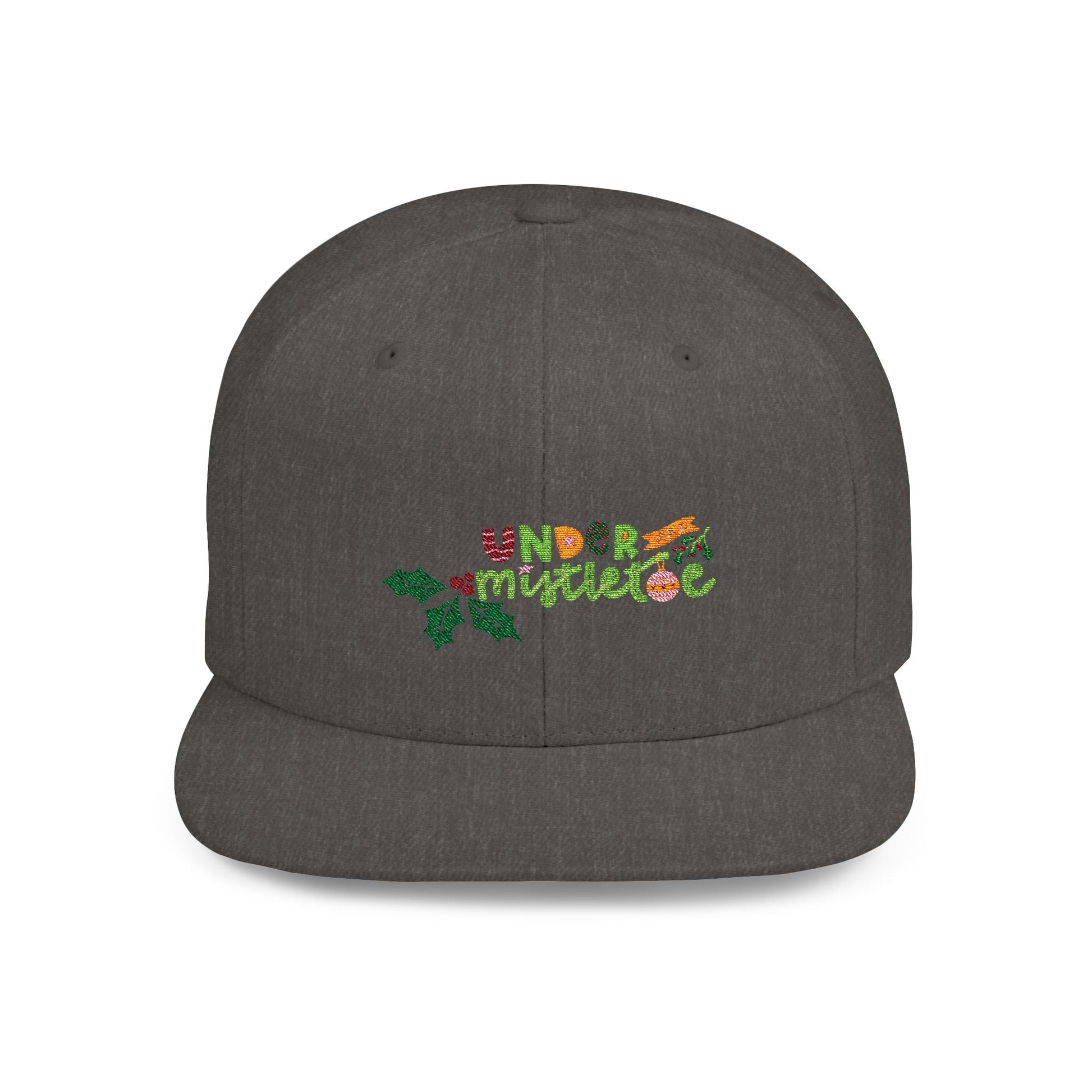 Mistletoe Flat Bill Snapback - Ormond Beach Boutique