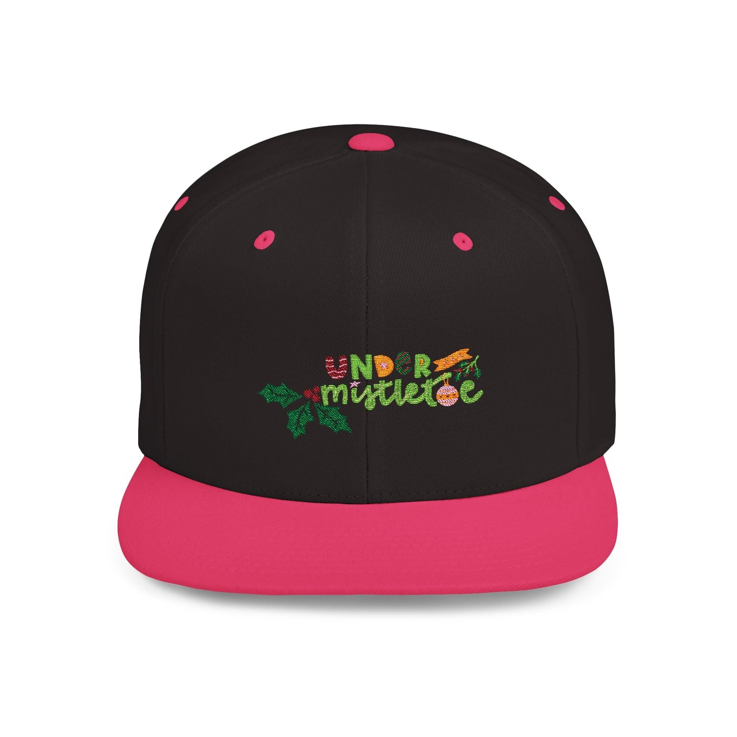 Mistletoe Flat Bill Snapback - Ormond Beach Boutique