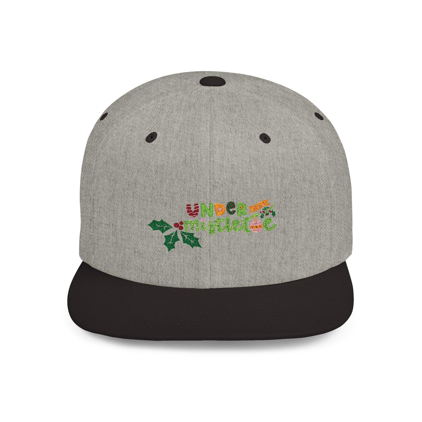 Mistletoe Flat Bill Snapback - Ormond Beach Boutique