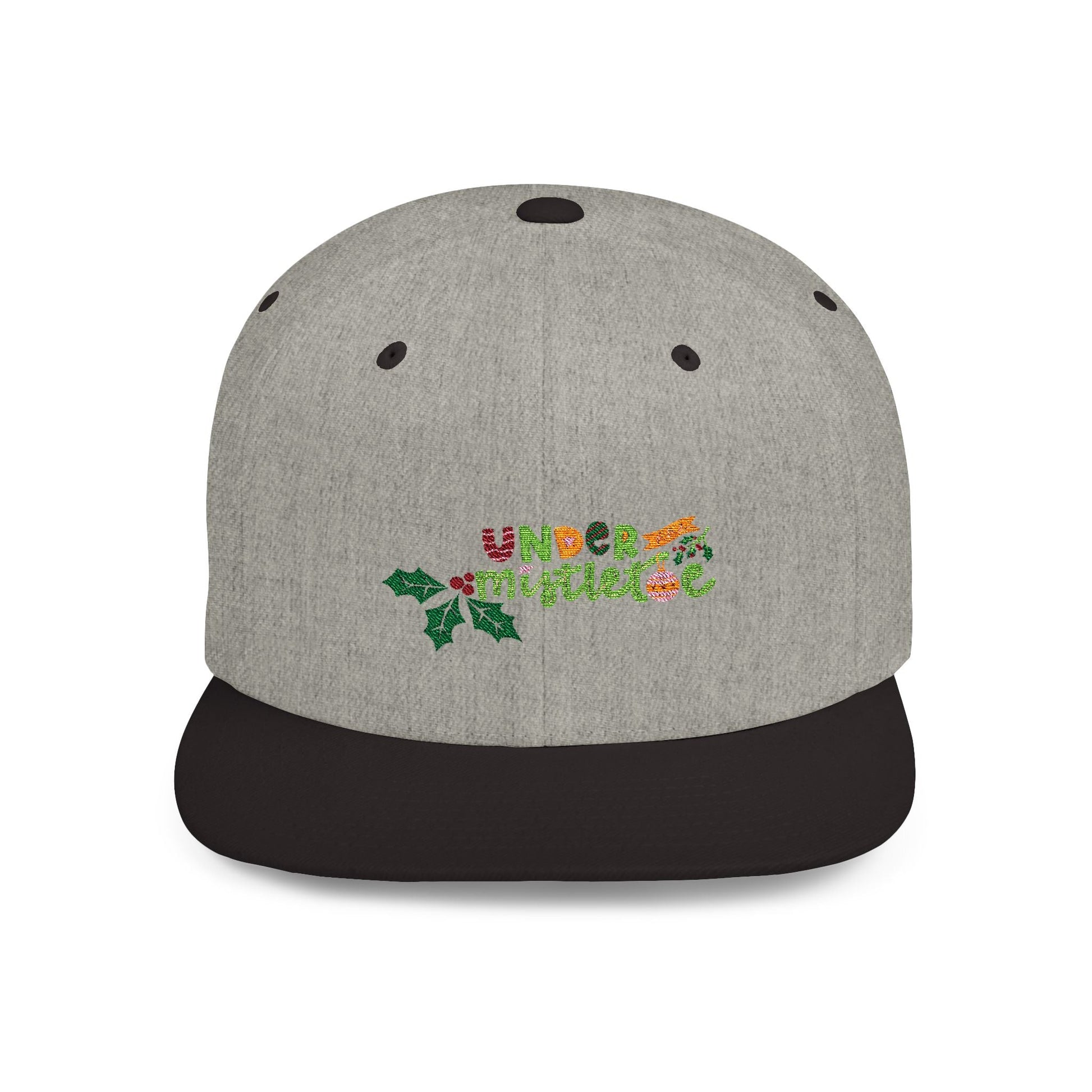 Mistletoe Flat Bill Snapback - Ormond Beach Boutique