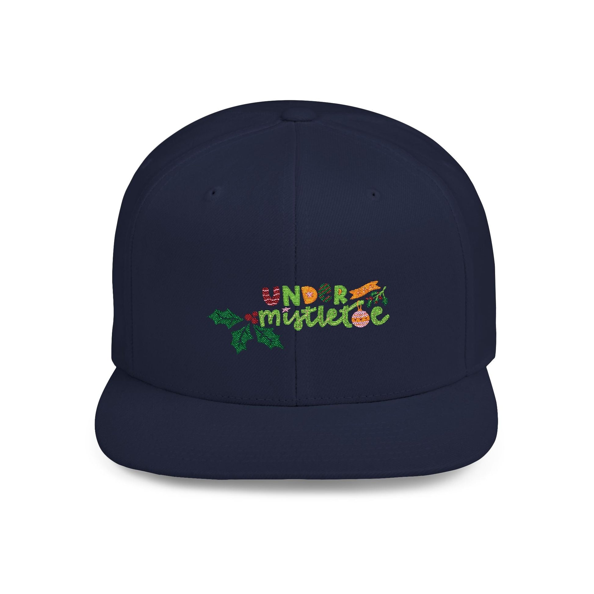 Mistletoe Flat Bill Snapback - Ormond Beach Boutique