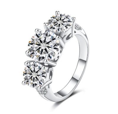 Moissanite Ring Advanced Sense Ring Ornament - Ormond Beach Boutique